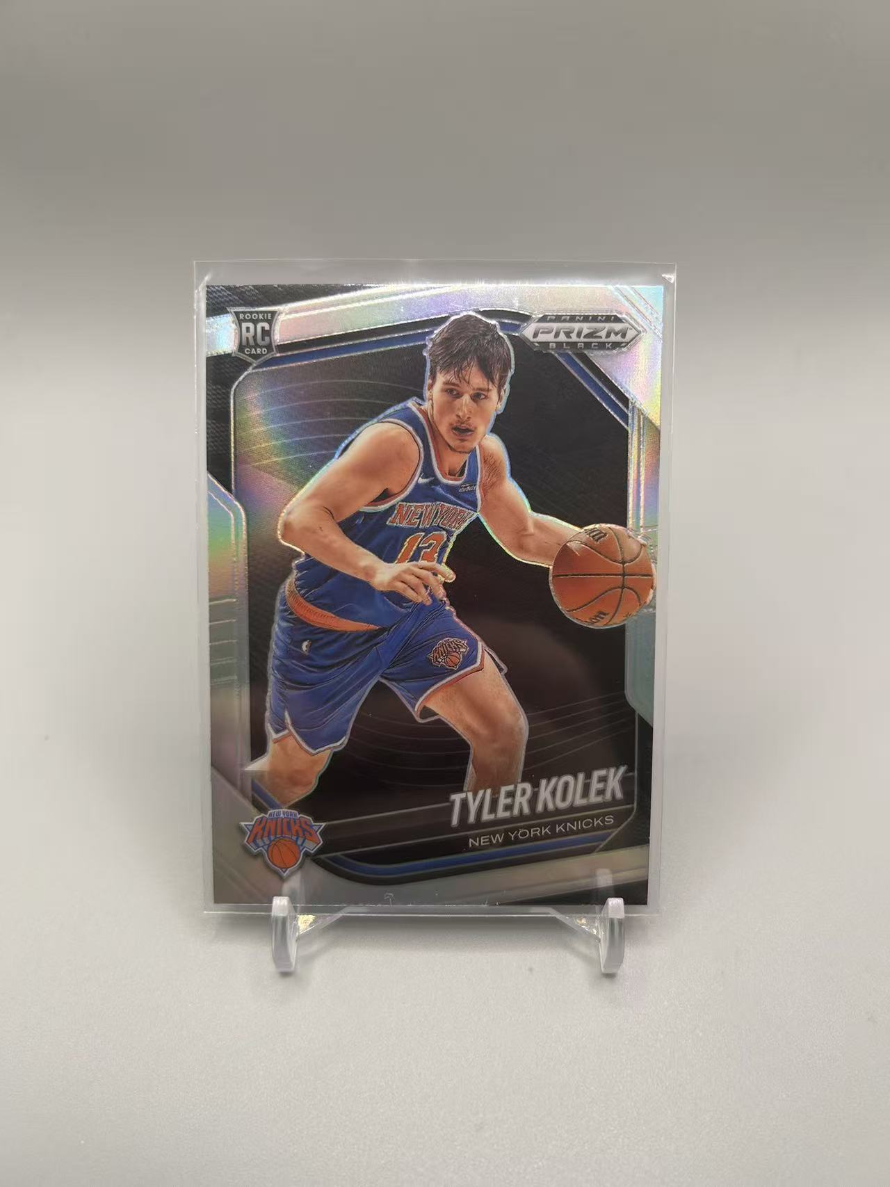 2024-25 Panini Prizm Tyler Kolek RC 【灰灰代拍】全新篮球PZblack 尼克斯 科勒克 银折 不带编 新秀 二哥