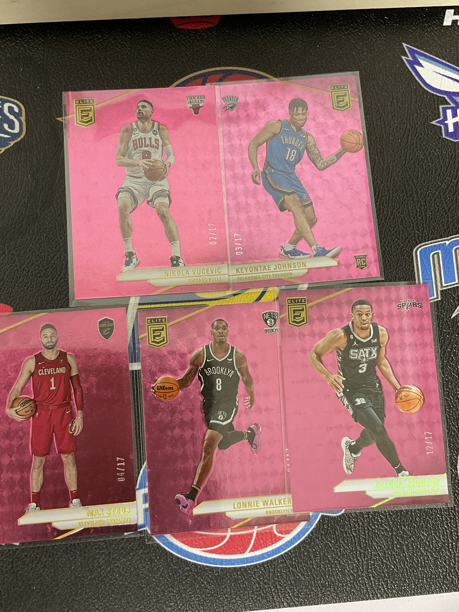 【大树营免费代卖】乌切维奇 沃克 斯特鲁斯 KJ 5张17编 17编 5张带编 编号如图 全明星水平 收藏必备 卡品如图 瑕疵如图 #绒11.15