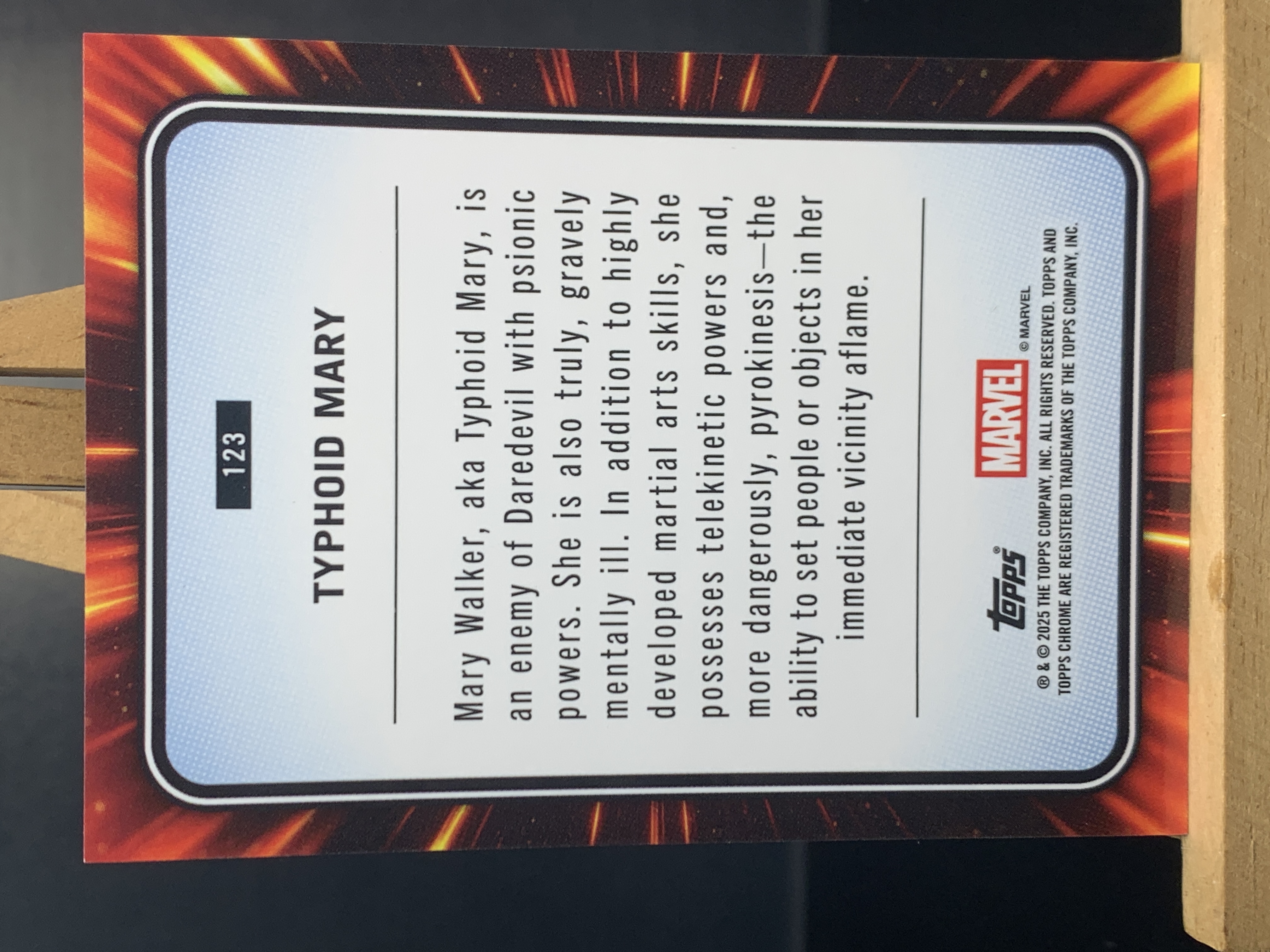 (B2) 2025 Topps 漫威 BASE 伤寒玛丽 实卡好看 收藏凑套必备 卡品如图 !!!