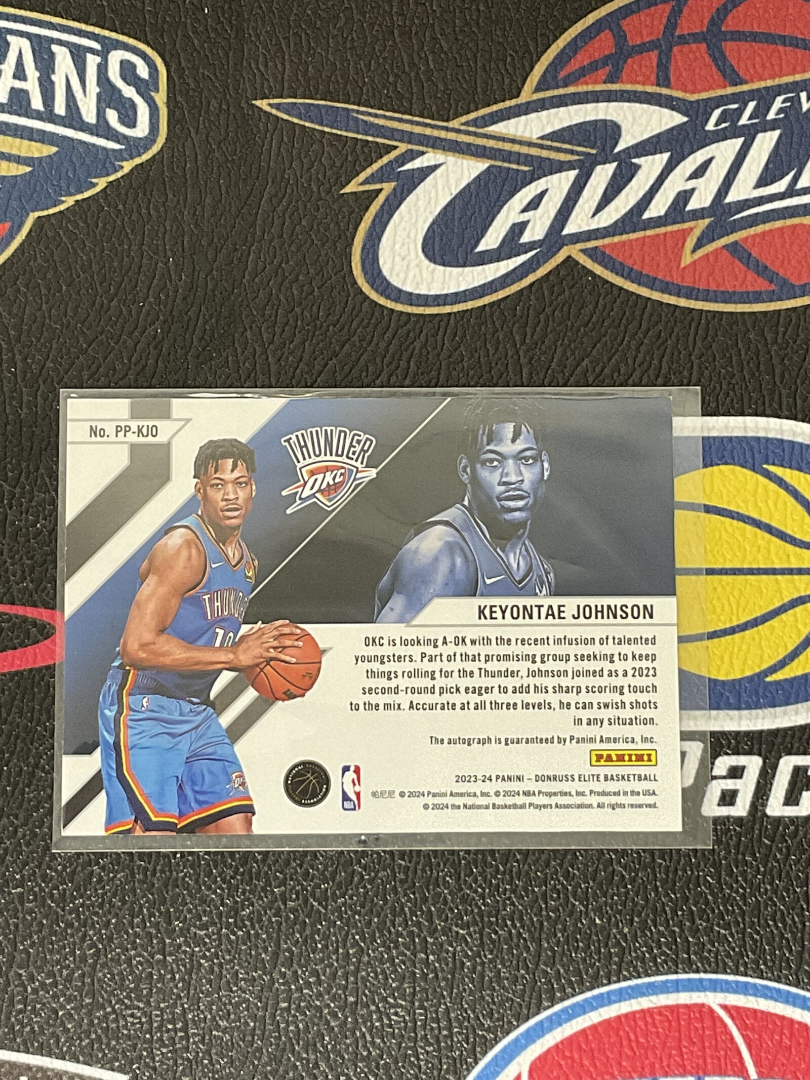 【大树营免费代卖】精英 金签 基扬特 约翰逊 雷霆 新秀 签字 10编 全明星水平 收藏必备 卡品如图 瑕疵如图 #绒