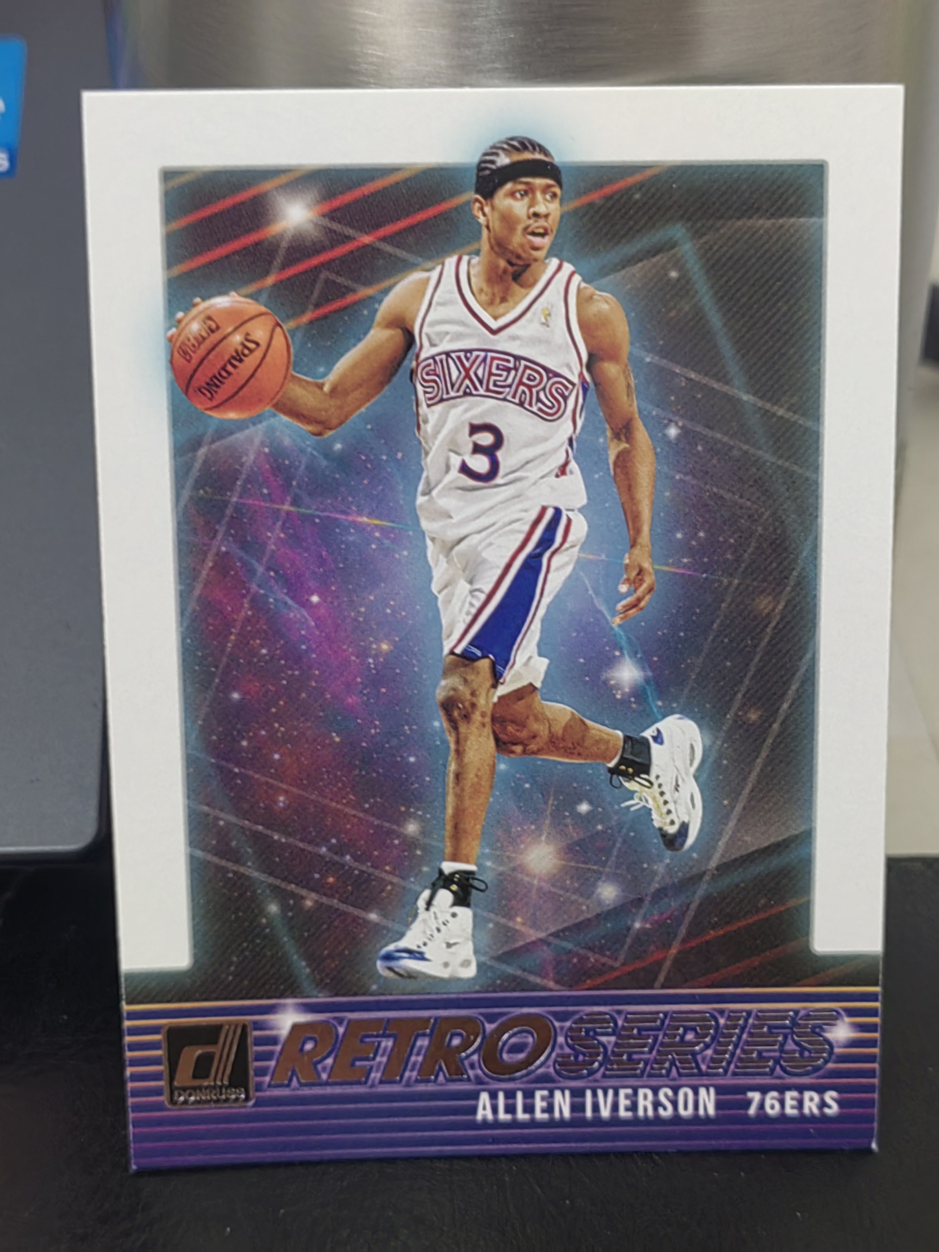2021-22 Panini Donruss Allen Iverson 杜蕾斯 阿伦艾弗森 76人 RETRO SERIES 复古系列 特卡 篮 白边白角 不保卡品 卡品如图