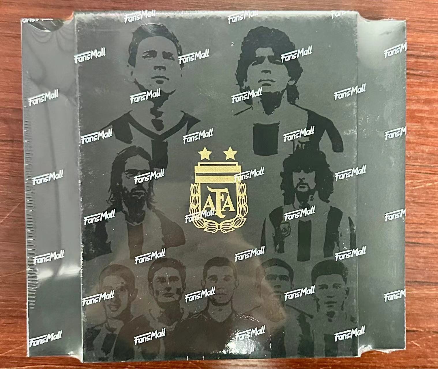 2022 【欧小橙急速拍】 Fansmall 范斯猫壹 Soccer 阿根廷队盒 单盒 原封盒 寻梅西 迪马利亚 巴蒂 迪巴拉 恩佐等 手绘 签字 低编 1/1 物料卡签 #220 剑-IINDMH