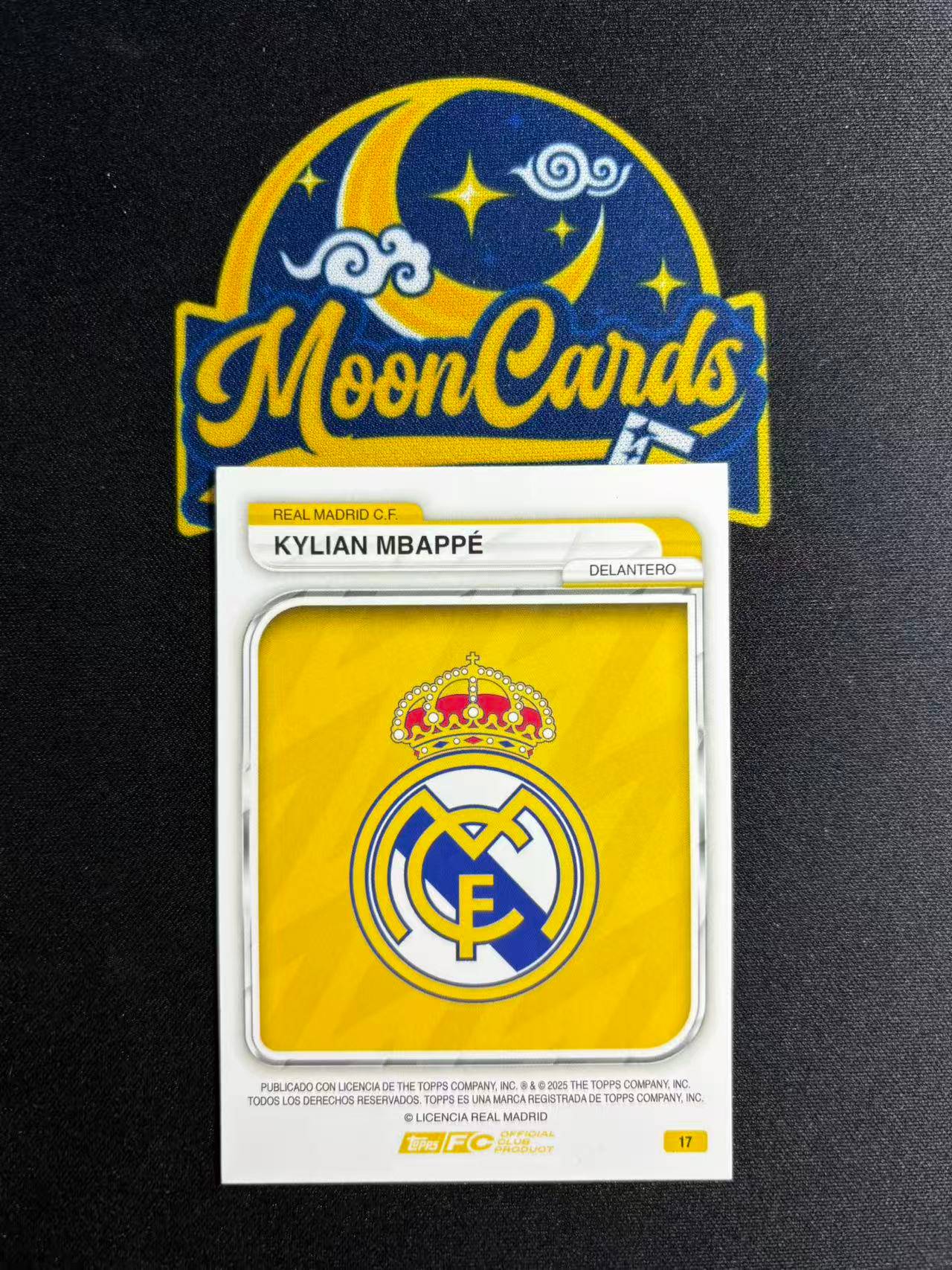 【梦卡拍卖】2025 Topps 皇马铁罐队盒 Kylian Mbappe 基利安 姆巴佩 /399编 细节如图 #DD# F白