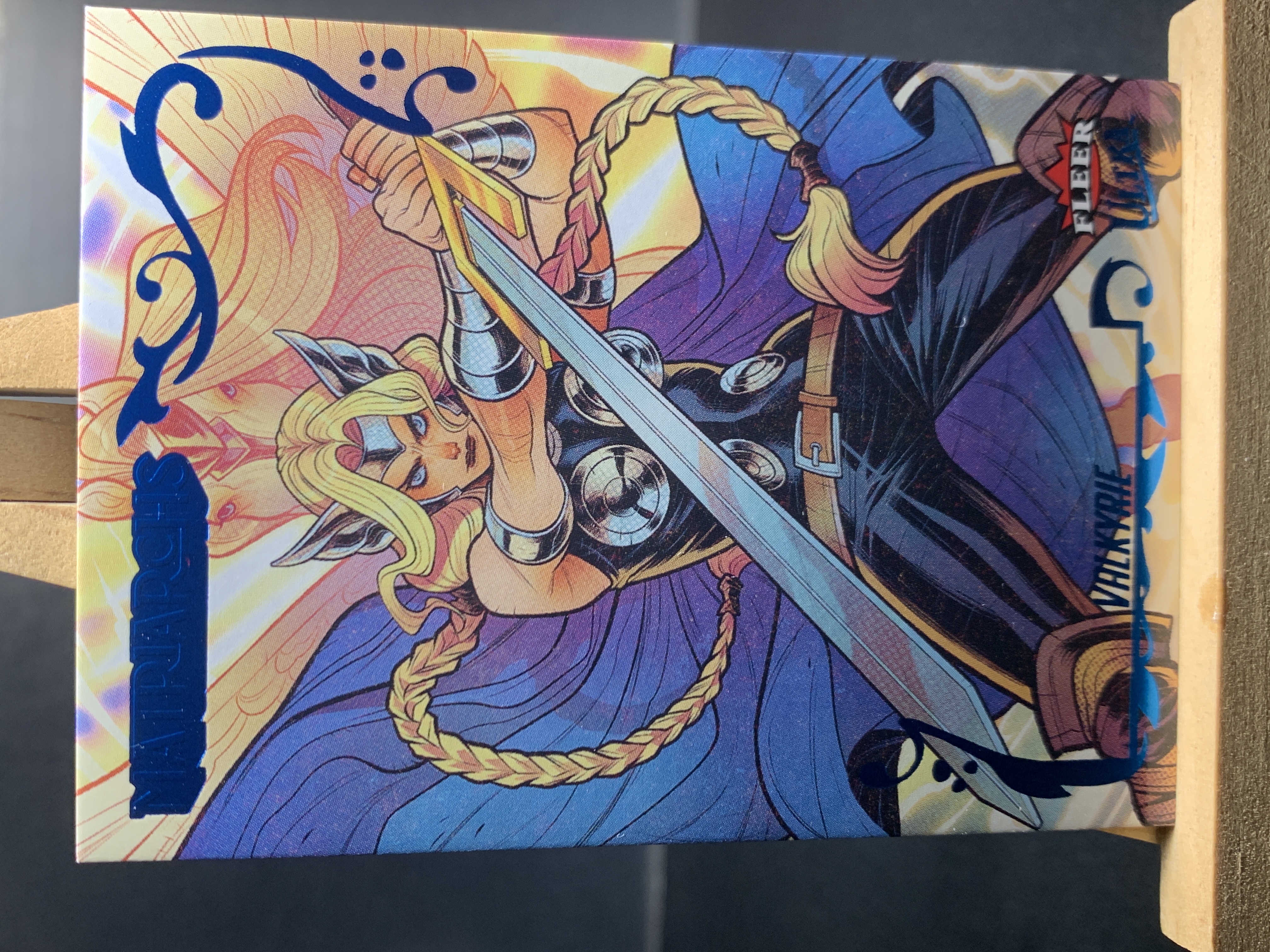 (K7)2024 FLEER Marvel 漫威 女英雄 瓦尔基里 实卡好看 收藏凑套必备 卡品如图 !!!