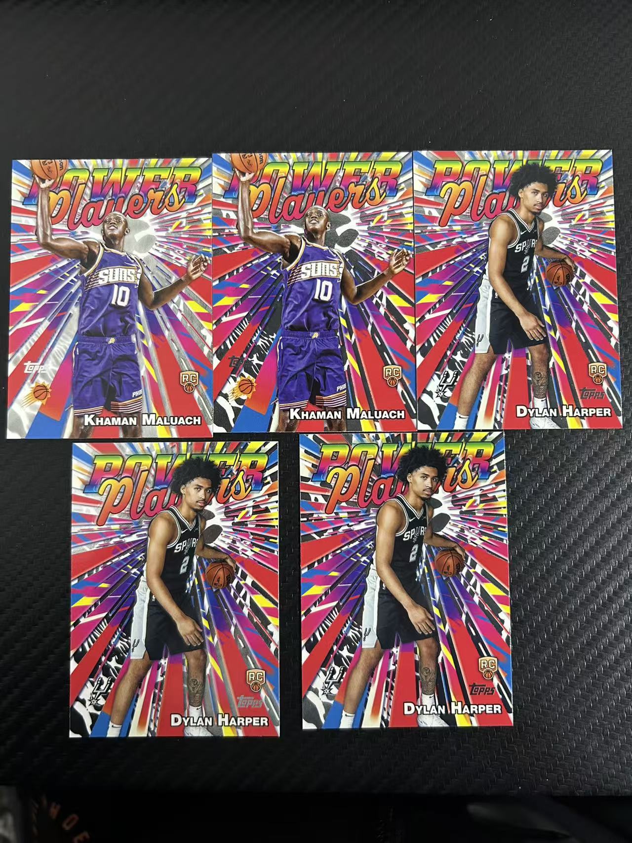 2025 Topps Topps/NBA Starting 5 Dylan Harper RC 【灯灯拍卡】Topps 新秀年 RC 哈珀 马鲁阿奇 特卡 5张 打包带走【LSY】
