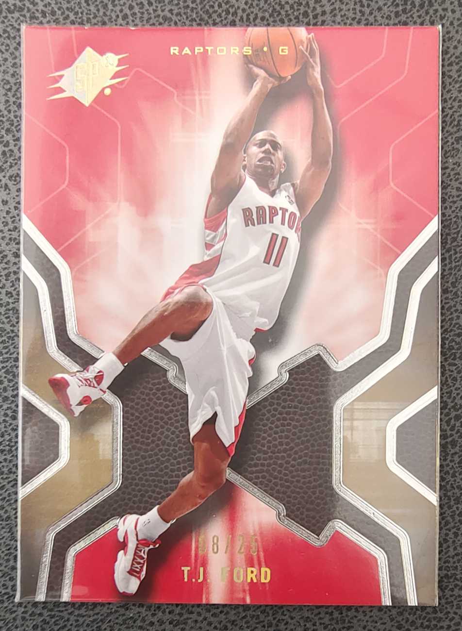 2007-08 Upper Deck SPx Terrance Jerod Ford 多伦多 猛龙队 UD老卡 tj福特 08/25 生日编
