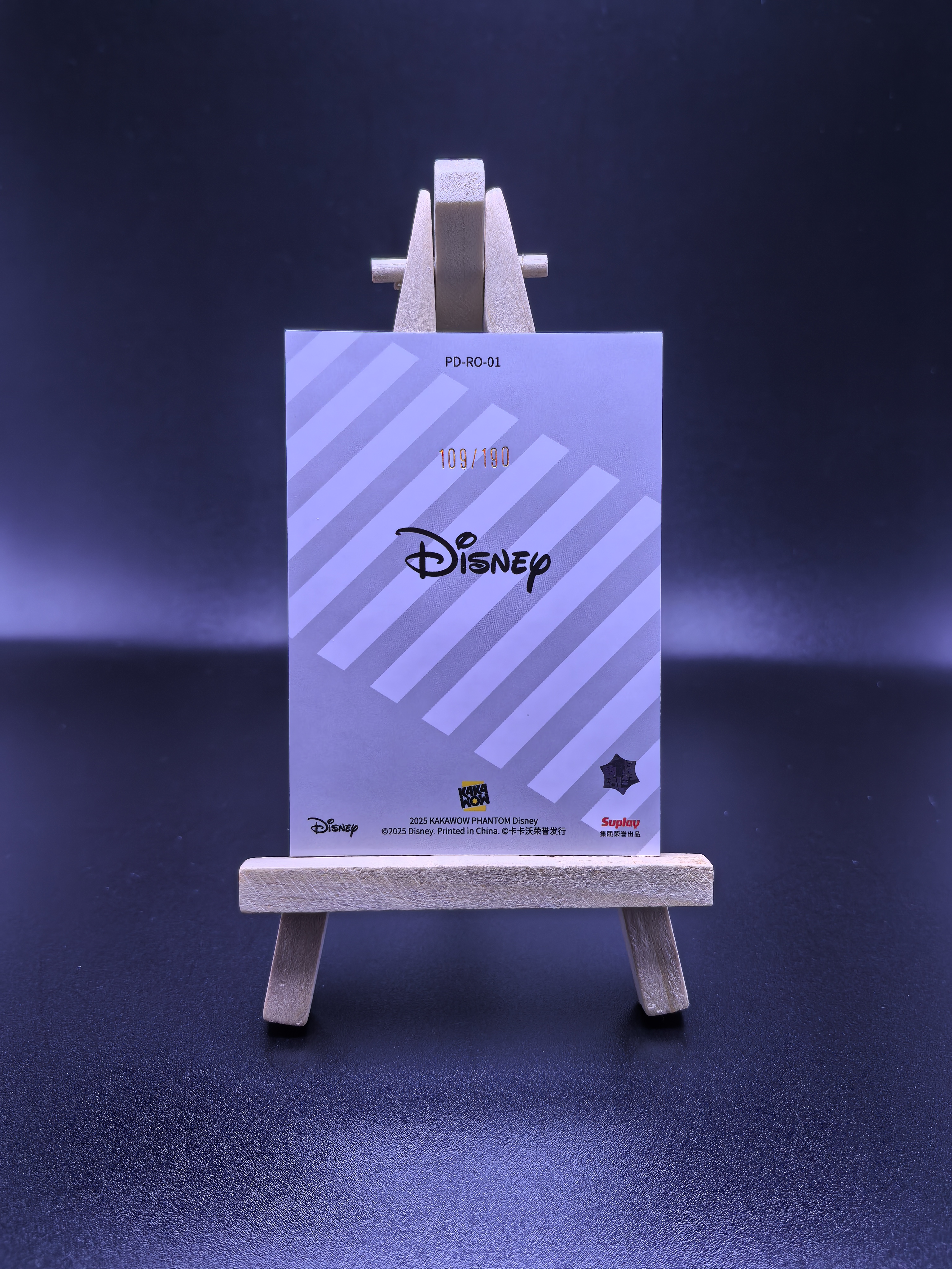 2025 Kakawow 卡卡沃 Phantom Disney 迪士尼 Mickey Mouse 米奇 米老鼠 Road Card 大比例 ssp 限量190编 卡品如图(NGU)