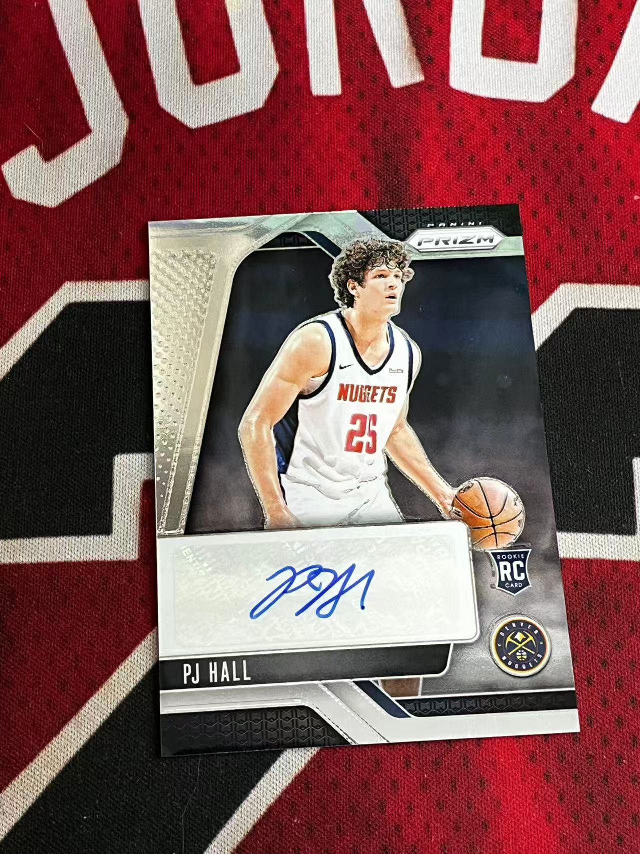 【接寄拍费率低至5%含卡淘手续费】2024-25 PANINI PRIZM PZ系列 掘金 新秀RC PJ霍尔 签字卡 正新秀签字卡 专收凑套必备【烂臭嘴拍卖】