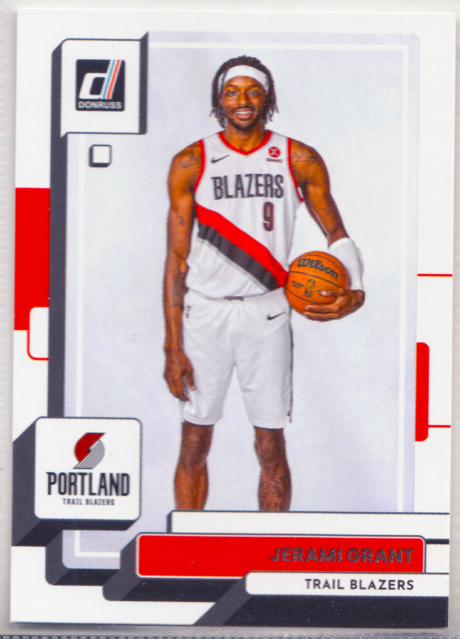 【ABC1 Card Market】2022-23 Panini Donruss Jerami Grant 杰拉米 格兰特 Portland Trail Blazers 波特兰开拓者 Base Set 基础卡 #192 DS12970