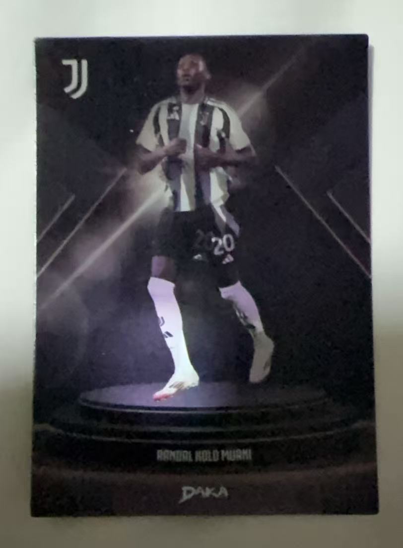 2024-25 DAKA 尤文图斯队盒 Randal Kolo Muani 【mxn拍卖】达卡 达咖 穆阿尼 箱货 3D特卡 不发到付