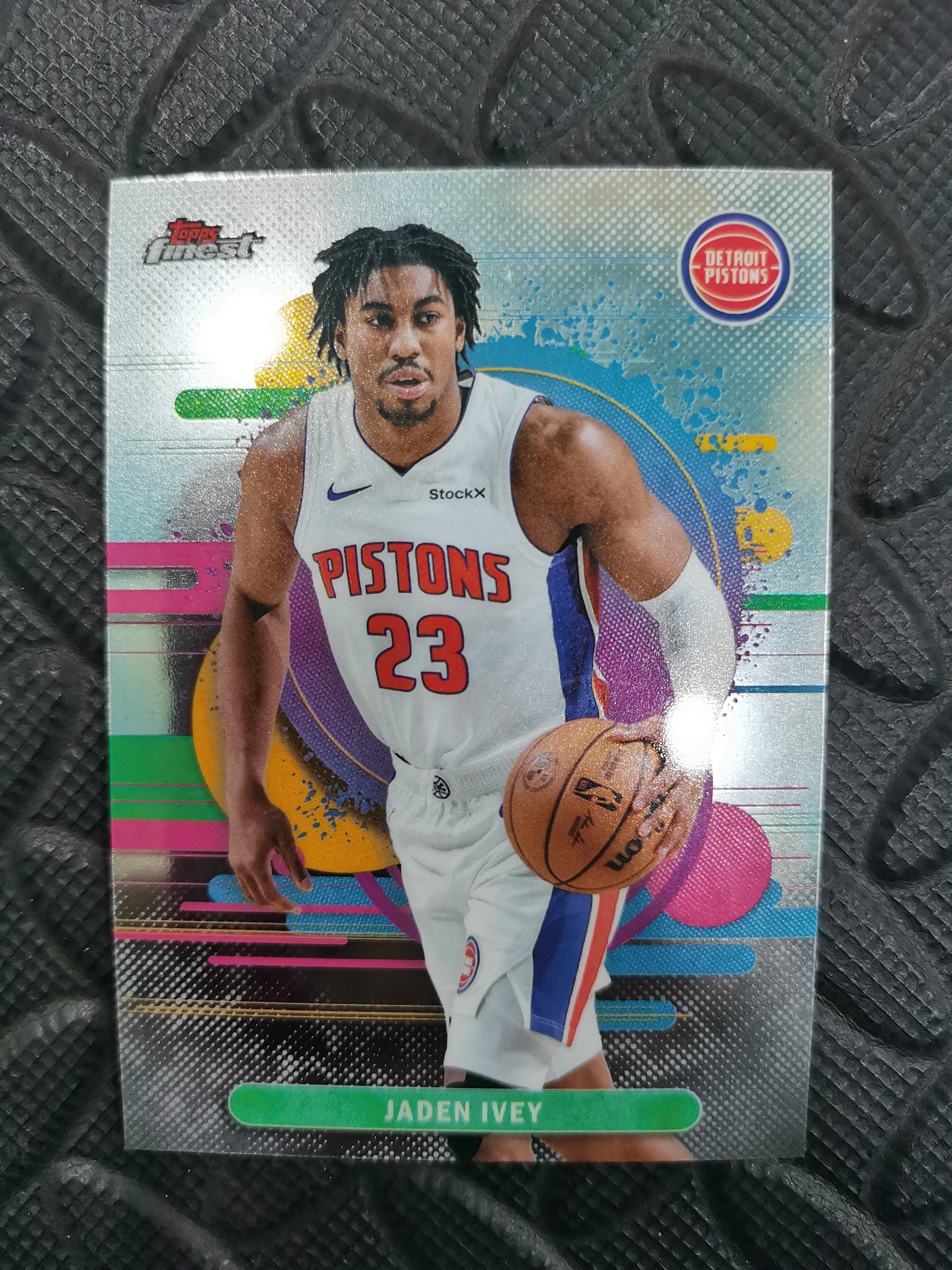 2026 Topps Finest Jaden Ivey 杰登艾维 活塞 二级 油污 收藏凑套 卡品如图 免费代拍(SC888)