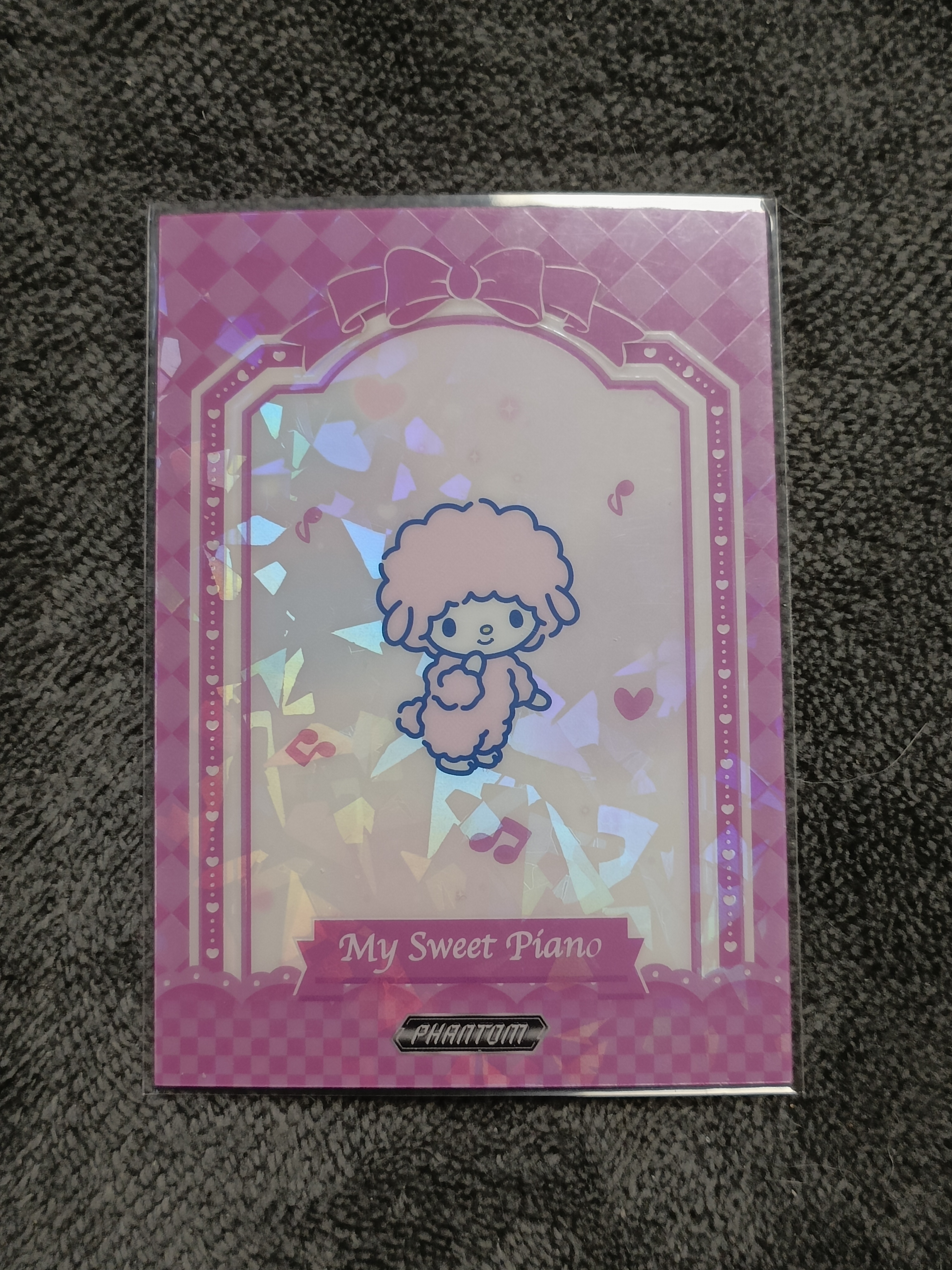 2023 Kakawow PHANTOM 三丽鸥家族系列收藏卡 My Sweet Piano 必爱诺 【谦谦拍卖】PSA-IPU-02 紫折 025/115编 秋鹿