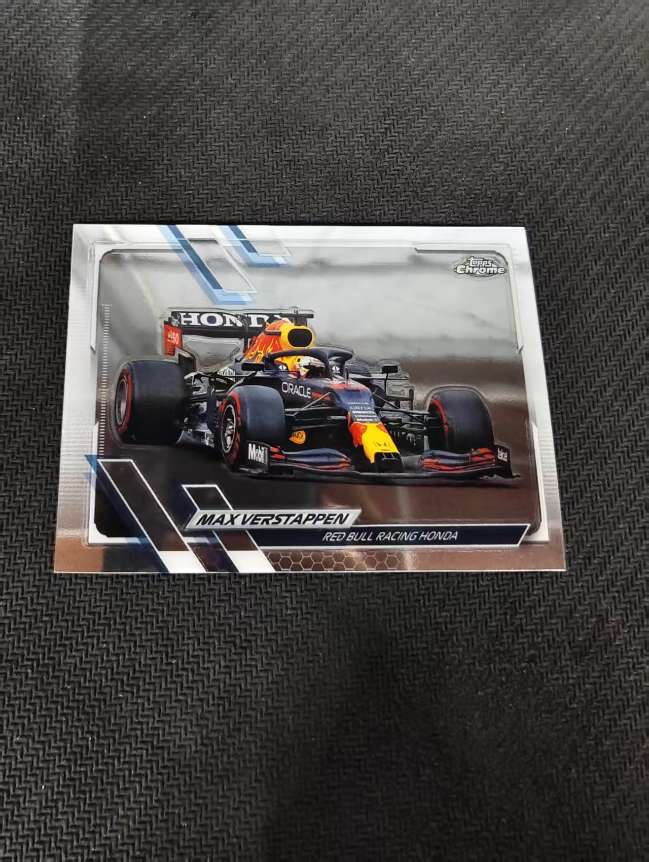 【可合并,不累计】2021 Topps Chrome Max Verstappen F1 维斯塔潘 红牛 划痕 边角瑕疵 #98