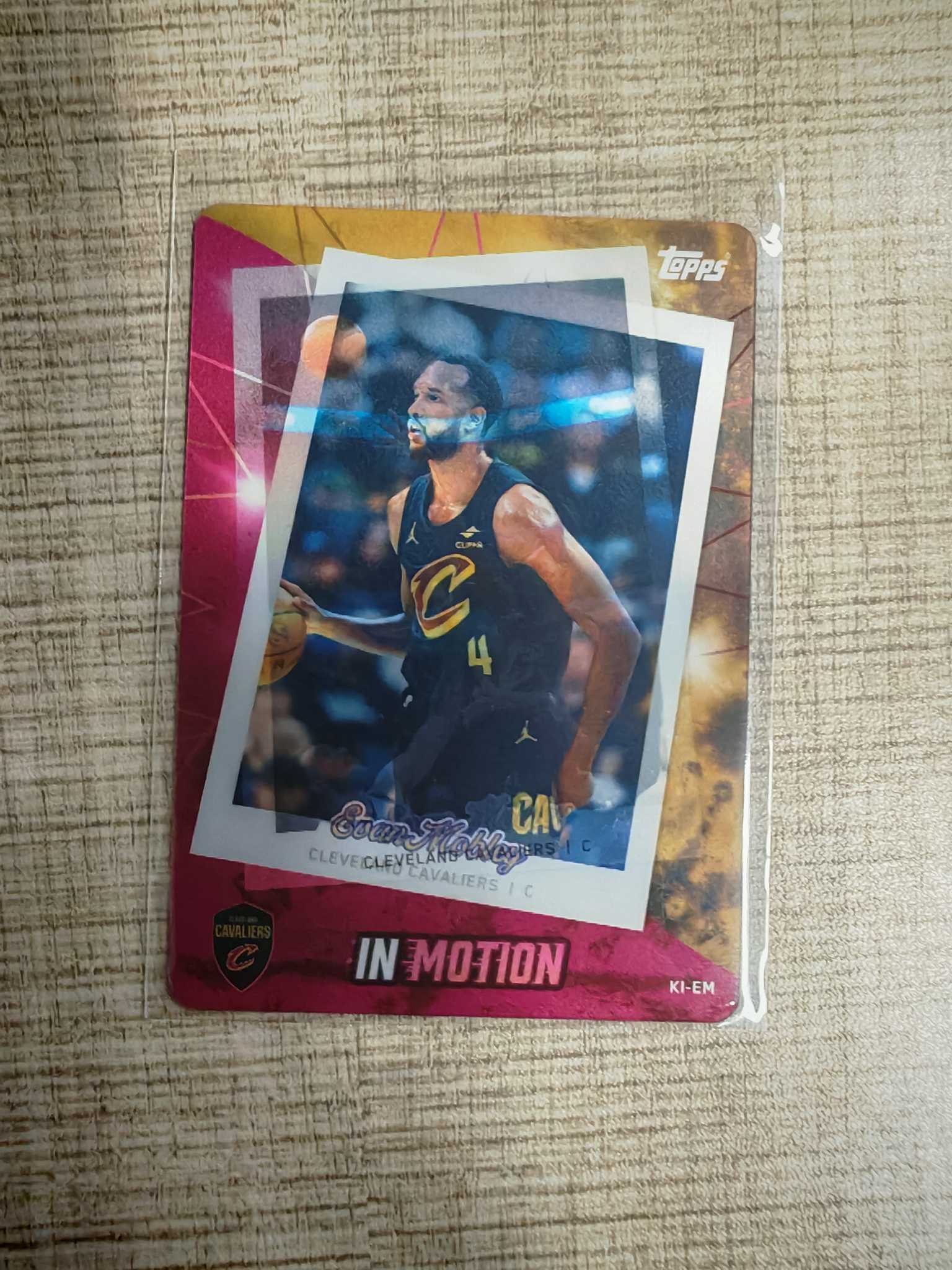 2025-26 Topps 卡游 Kayou Match Attax 游戏版 埃文 莫布里 光栅特卡