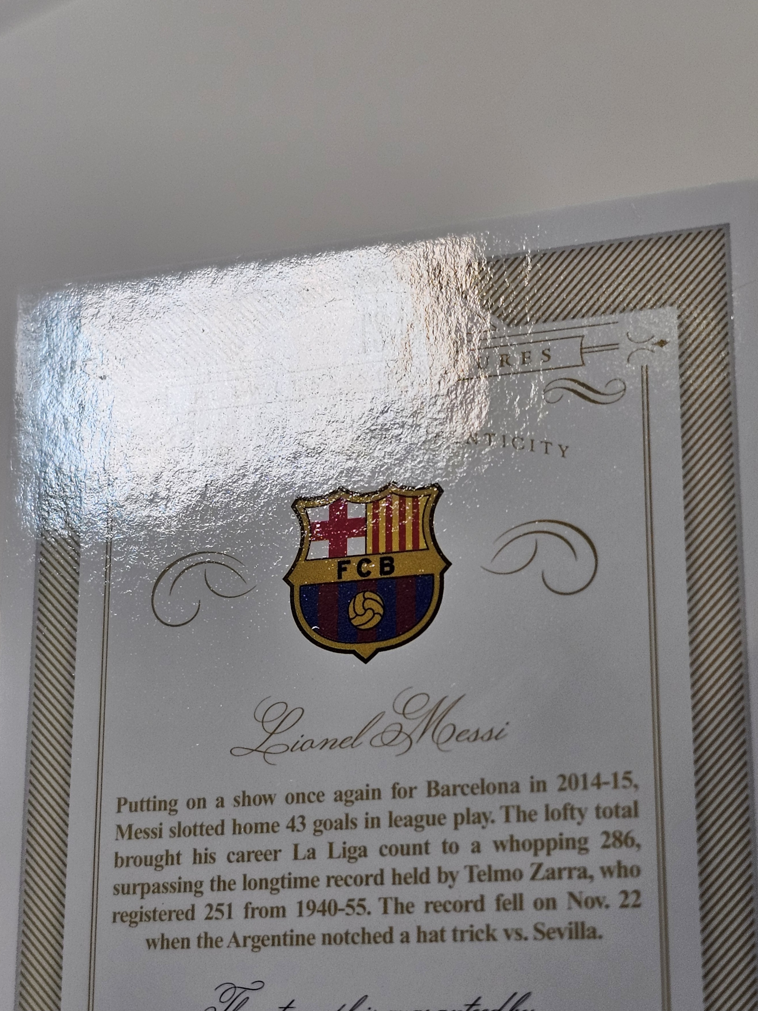 【天秤座精品预付】2015-16 Panini Flawless 元年 手提 巴萨 巴塞罗那 Lionel Messi 利昂内尔 里奥 梅西 球王 goat 折射 闪版 11/25编 签字 卡签 半球 卡品如图 阿根廷 收藏必备※倒哥
