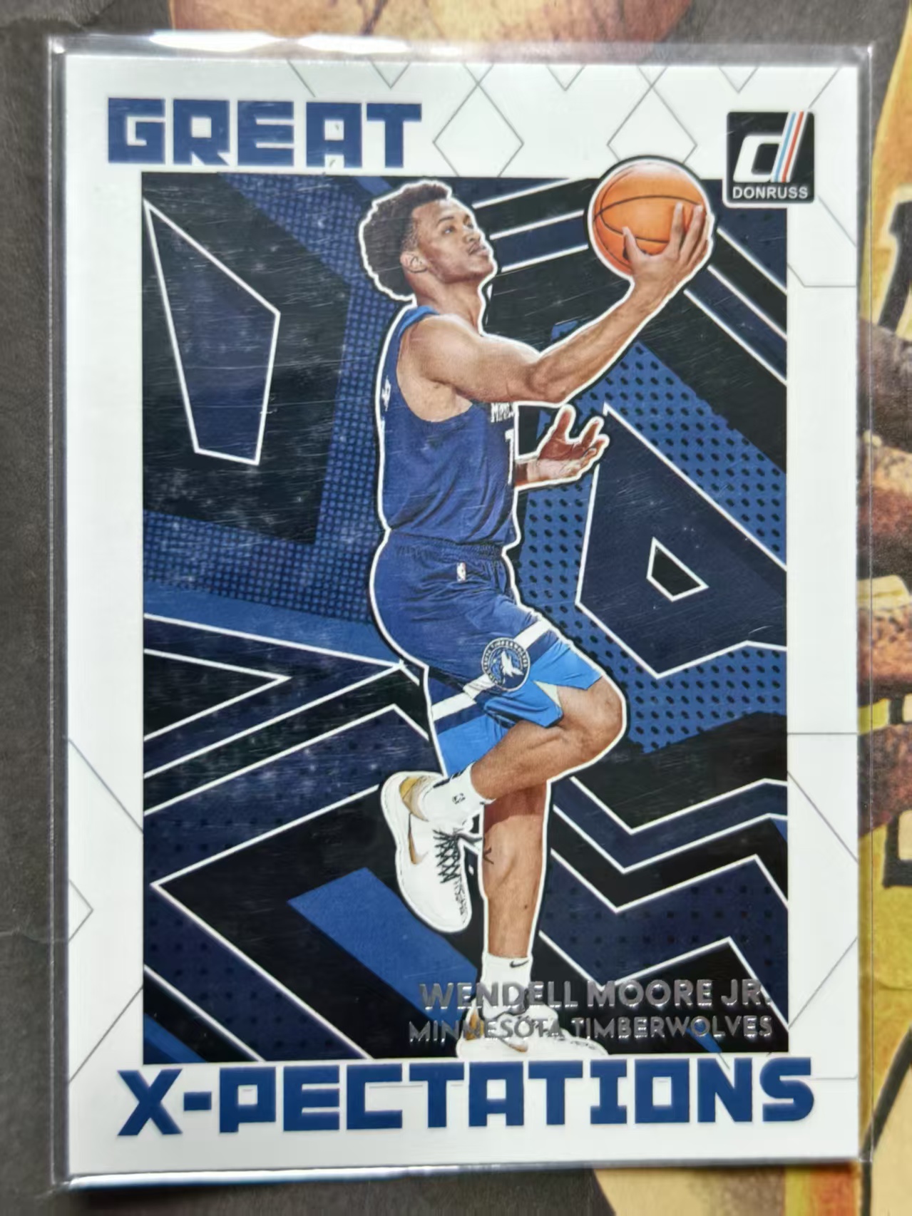 2022-23 Panini Donruss  Wendell Moore Jr 杜蕾斯  森林狼 小温德尔 摩尔 RC 新秀 特卡