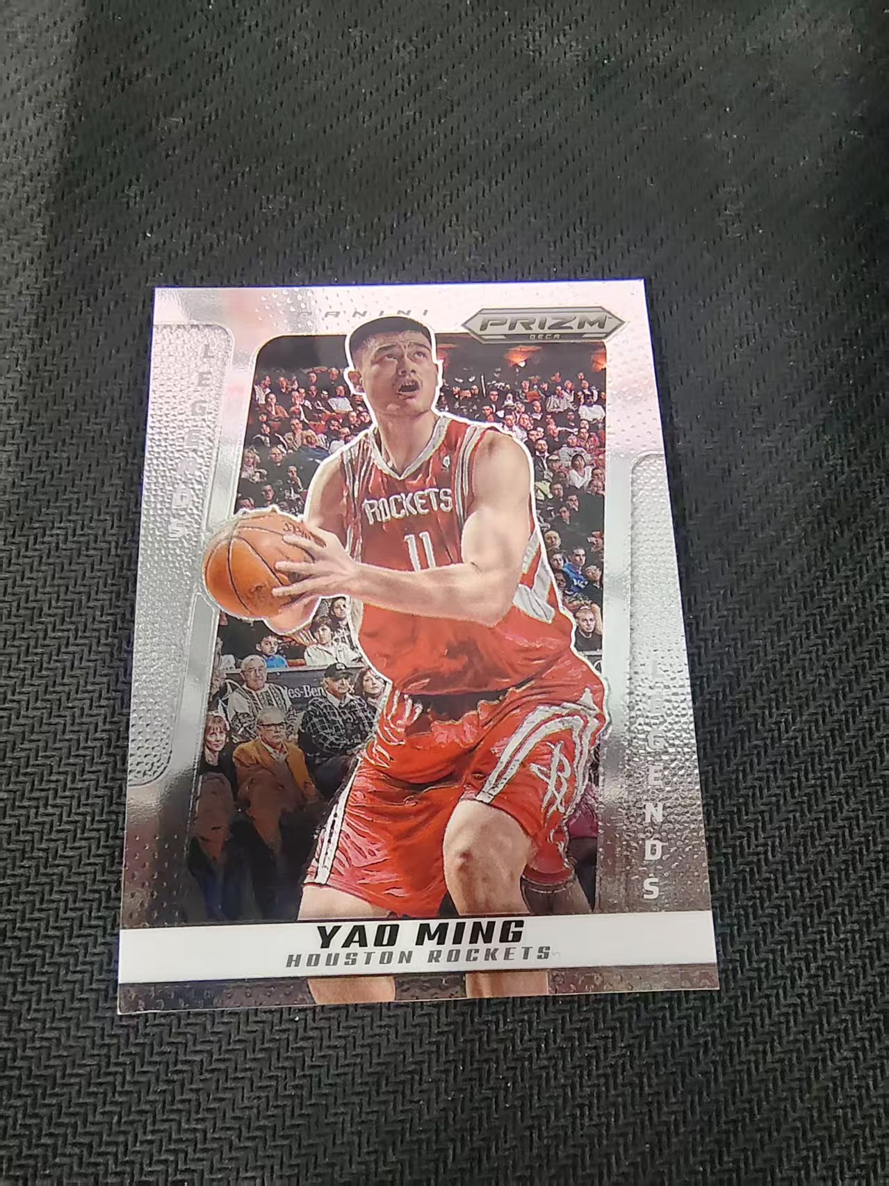 【可合并,不累计】2024-25 Panini Prizm Deca Yao Ming 火箭 小巨人 姚明 传奇 PZ 复刻 划痕 边角瑕疵 #206