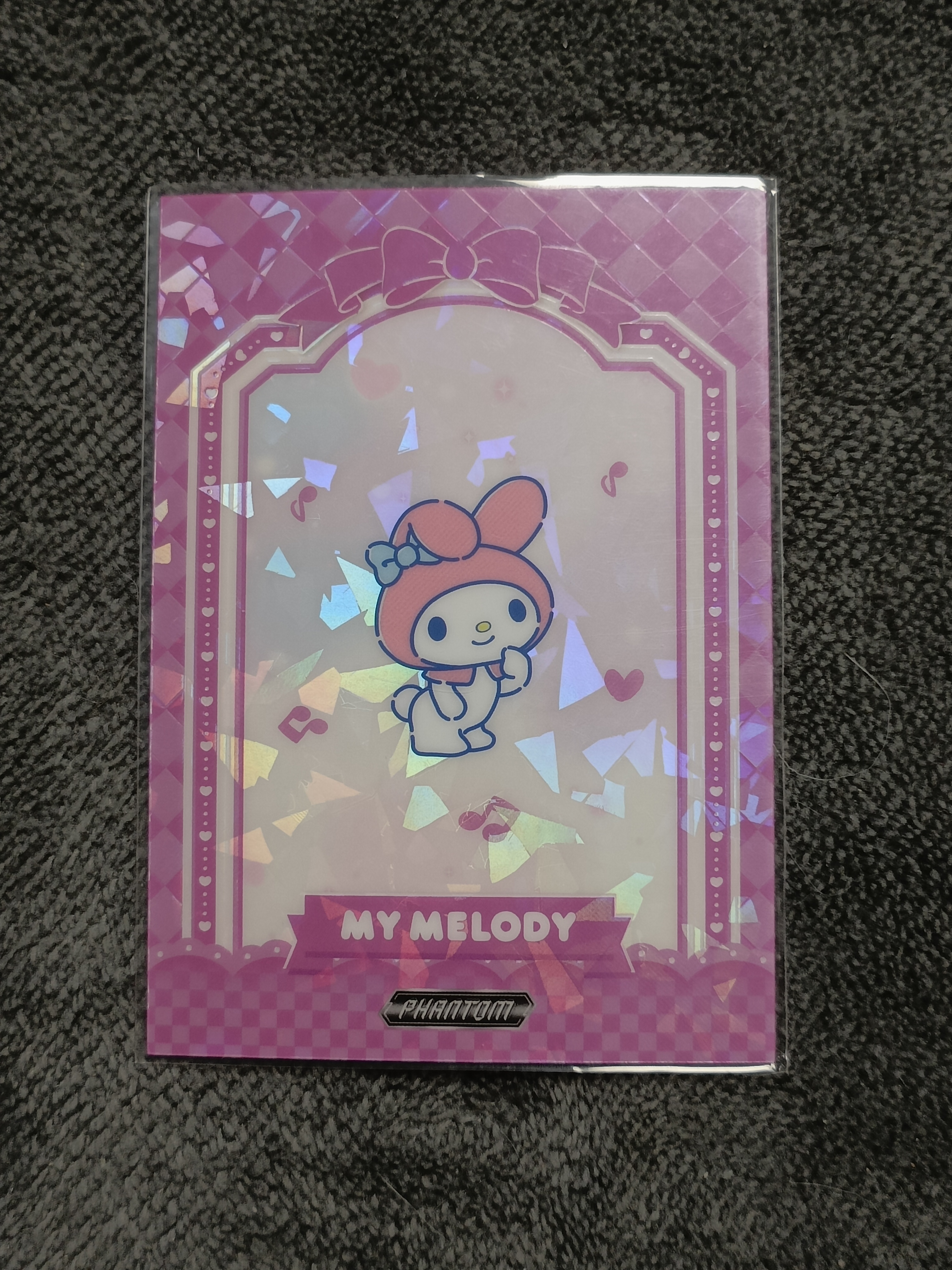 2023 Kakawow PHANTOM 三丽鸥家族系列收藏卡 MY MELODY 美乐蒂 【谦谦拍卖】PSA-IPU-06 紫折 010/115编 秋鹿