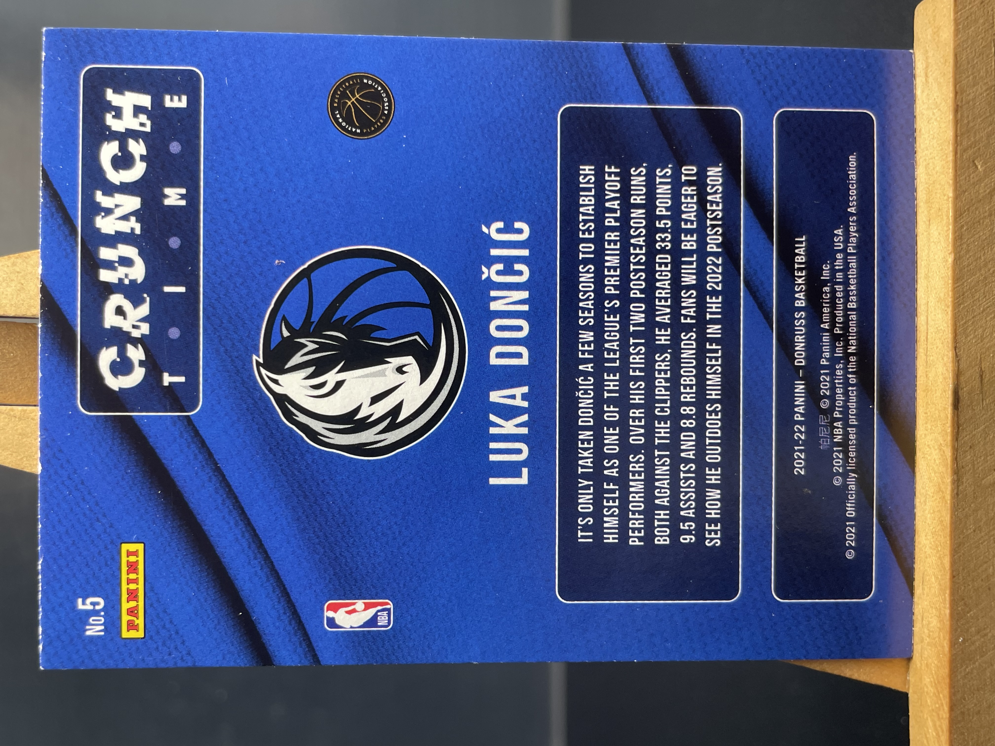 (A10) 2021-22 PANINI 杜蕾斯系列 特卡 东契奇 独行侠 近期大热球星 收藏凑套必备 卡品如图 !!!