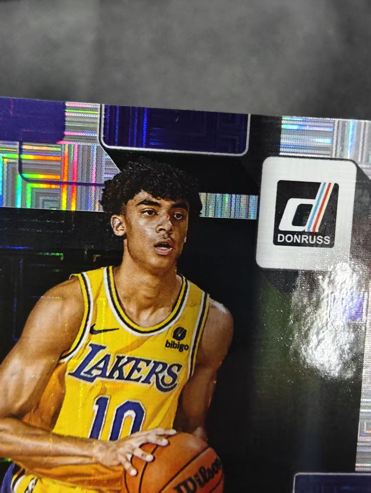 【汽水拍卖】2022-23 Panini Donruss Max Christie 杜蕾斯 湖人 麦克斯 克里斯蒂 新秀rc 签字 签名 微瑕如图