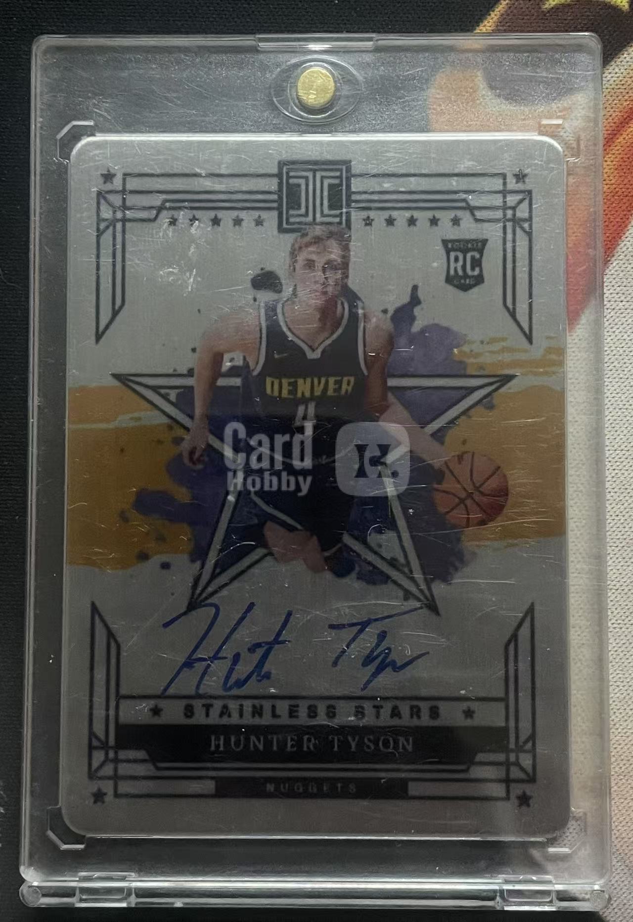 2023-24 Panini Impeccable Hunter Tyson 亨特·泰森 掘金 rc 新秀年 签字 卡签 rpa 小真金 10编 首编 超低编 约基奇队友 铁板 值得投资(猴子卡社)