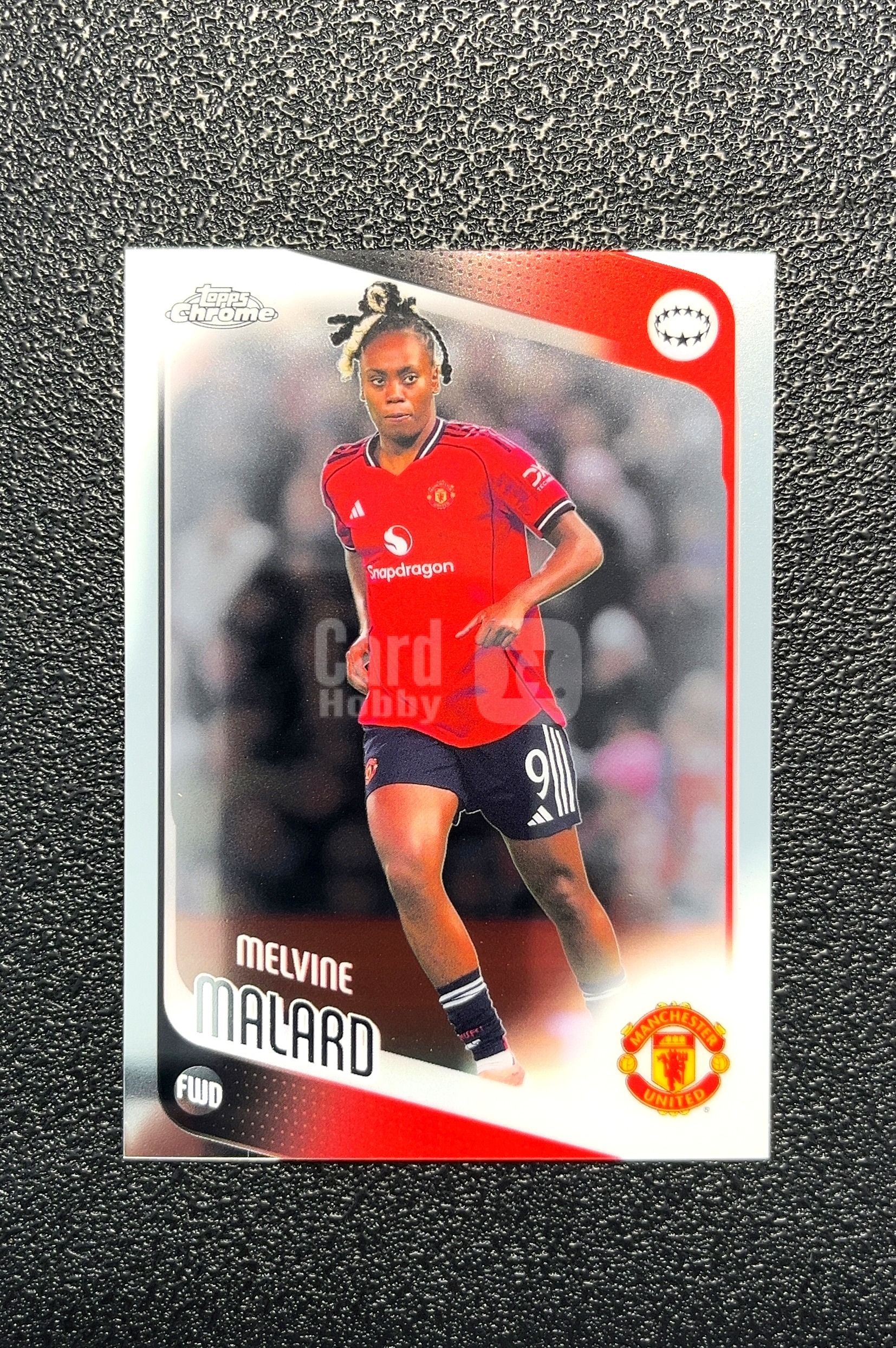 【岛屿拍卖】2025 Topps Chrome Melvine Malard 梅尔文·马拉德 卡品如图 高价值 #17 Manchester United Women 曼联女足 0002#10