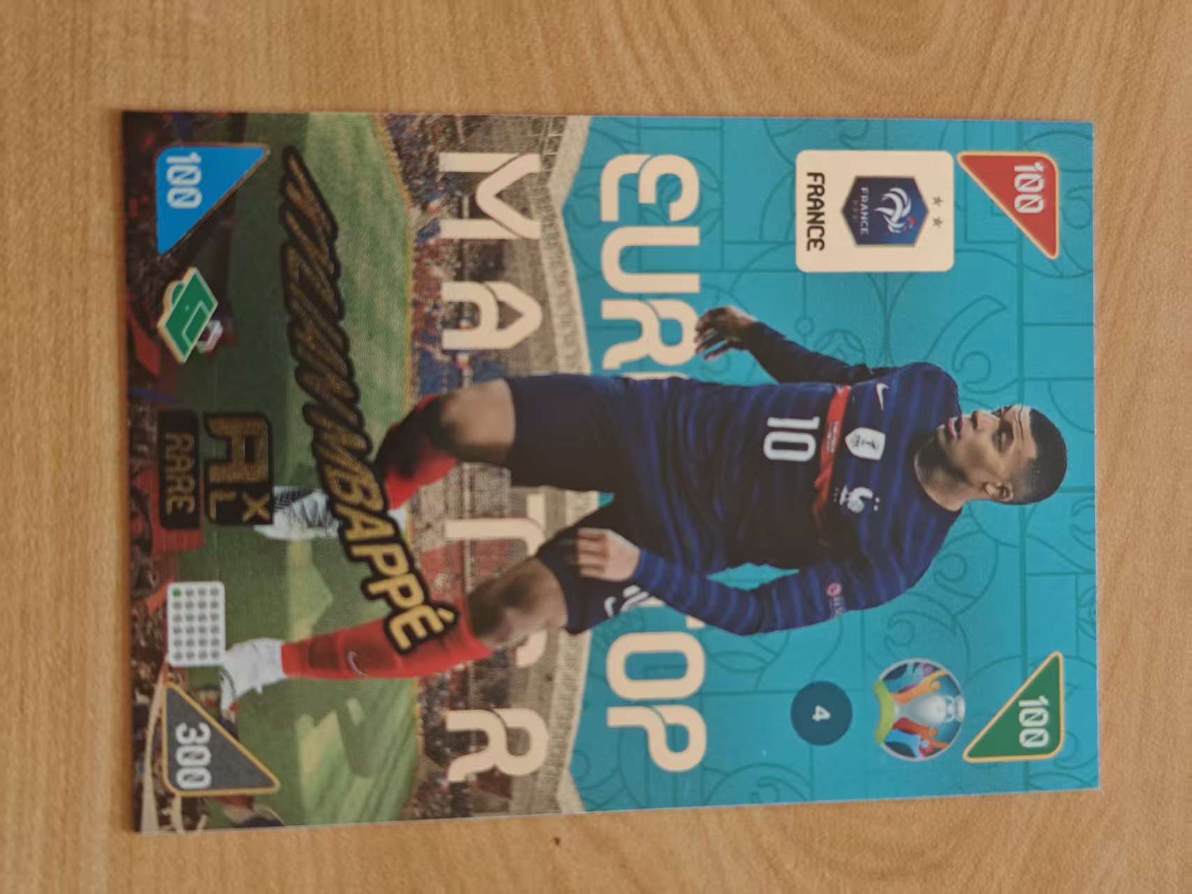 2020 Panini Adrenalyn XL Kylian Mbappe 游戏版 法国 皇马 大巴黎 姆巴佩 姆总监 特卡 卡品如图【原地起飞卡社】MVP11.16