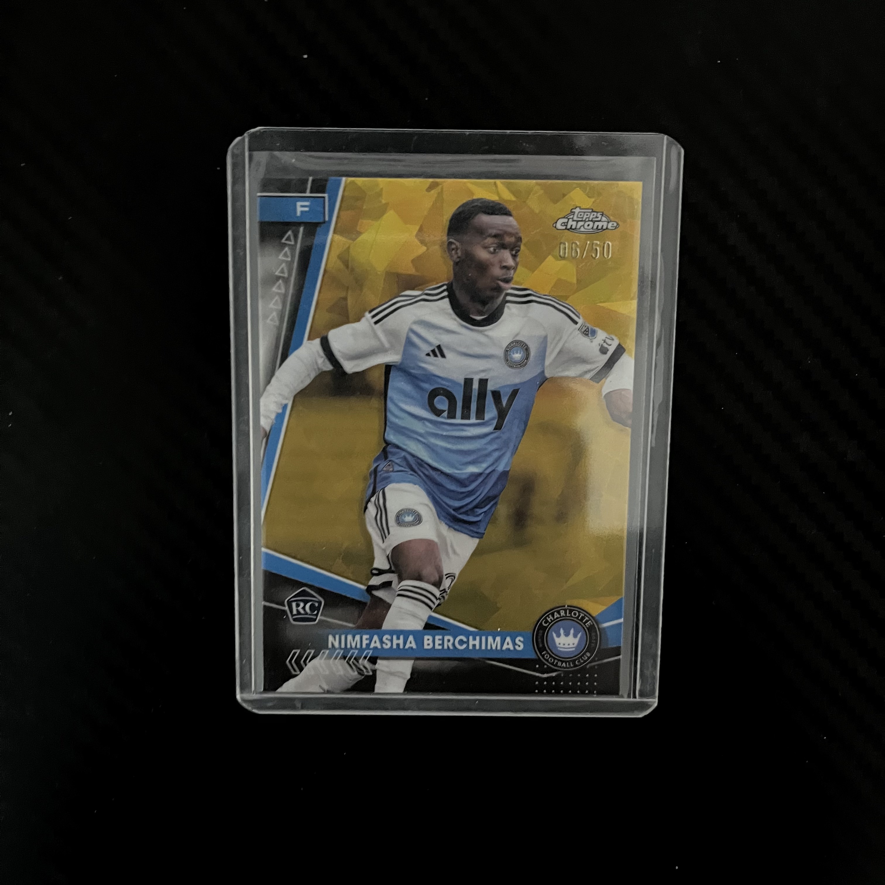 2024-25 Topps Chrome berchimas 美职联 蓝宝石 舍尔起码 06/50编 不退不换 不累计 卡品如图 丁满代拍 维尔茨