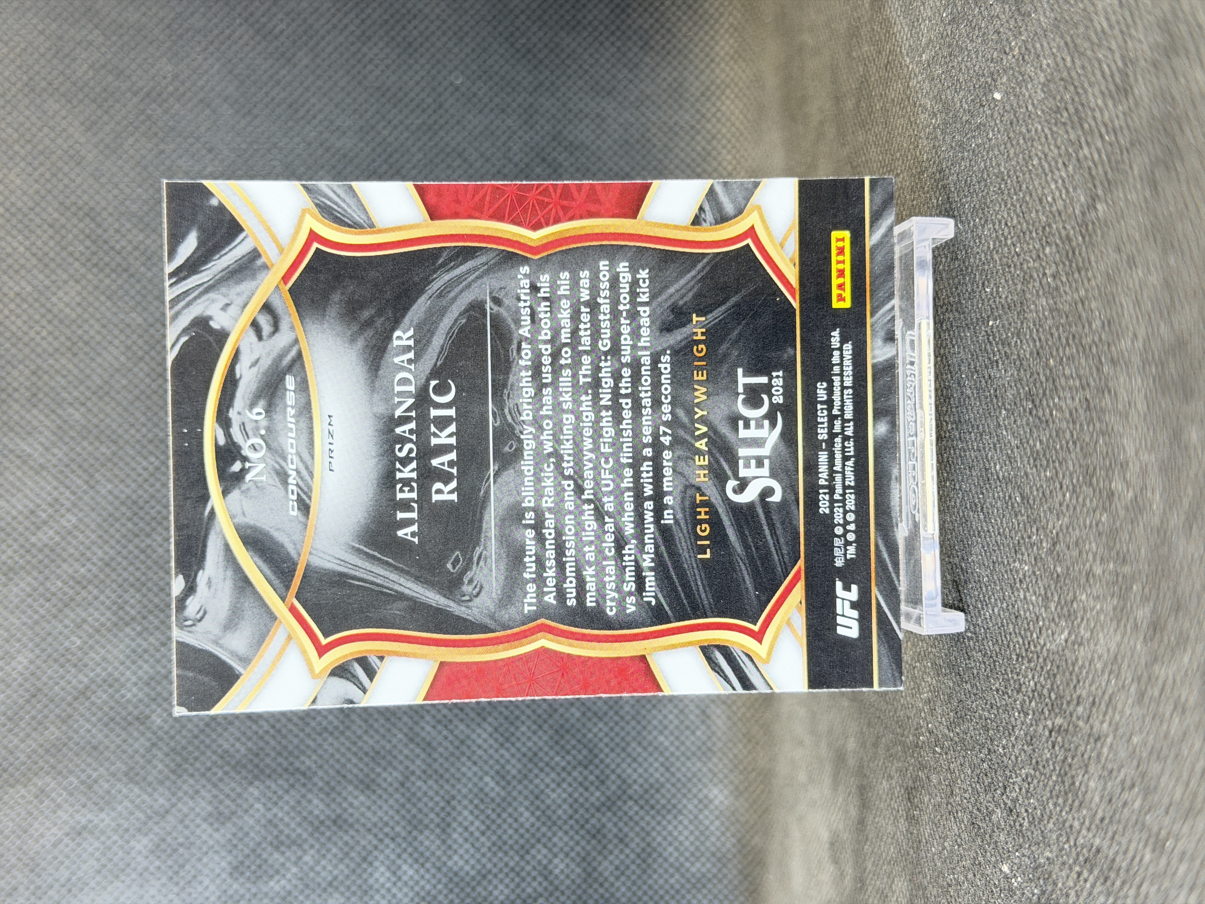 2021 Panini Select Aleksandar Rakic 亚历山大·拉基奇 银折