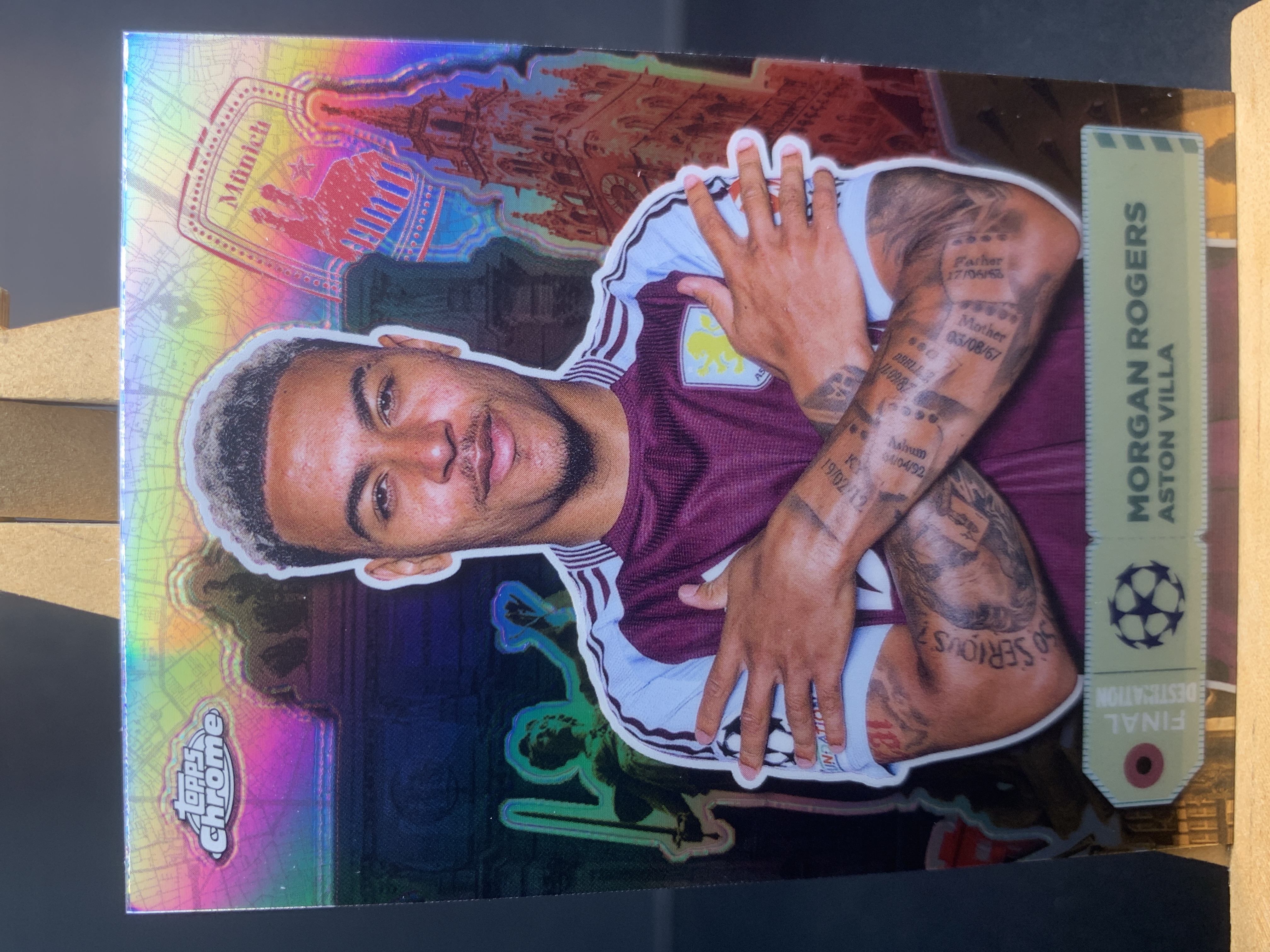 (S7)2025 TOPPS 地标 折射 摩根 罗杰斯 实卡好看 收藏凑套必备 卡品如图 !!!