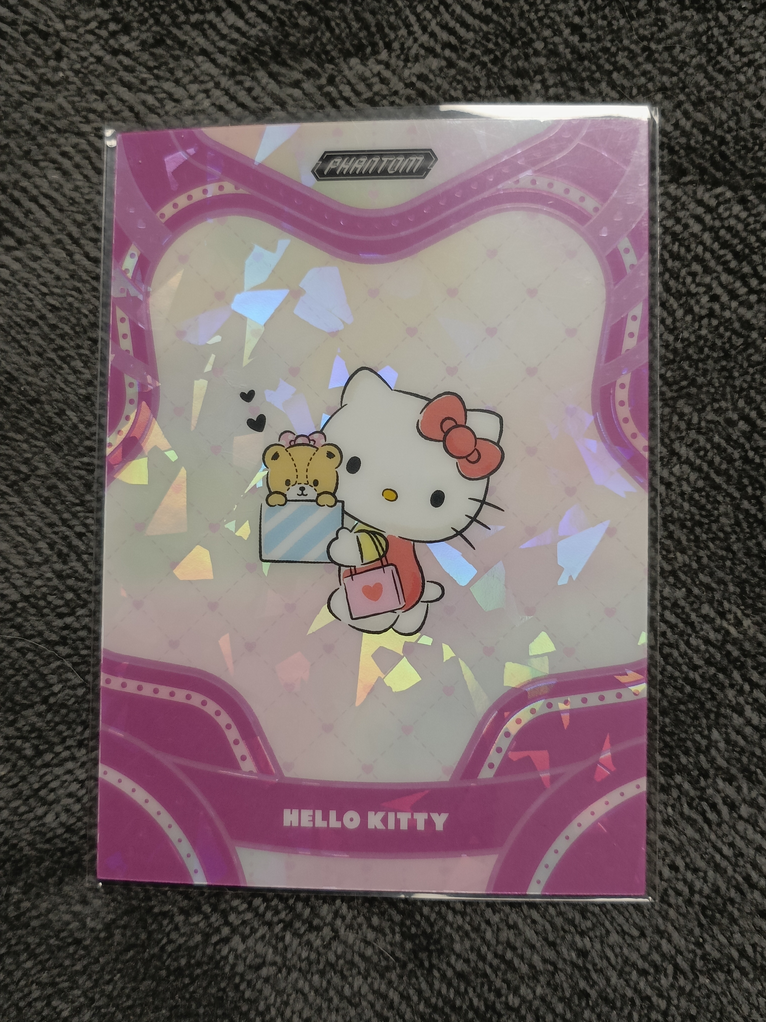 2023 Kakawow PHANTOM 三丽鸥家族系列收藏卡 HELLO KITTY 凯蒂猫 【谦谦拍卖】PSA-IPU-21 紫折 042/115编 秋鹿