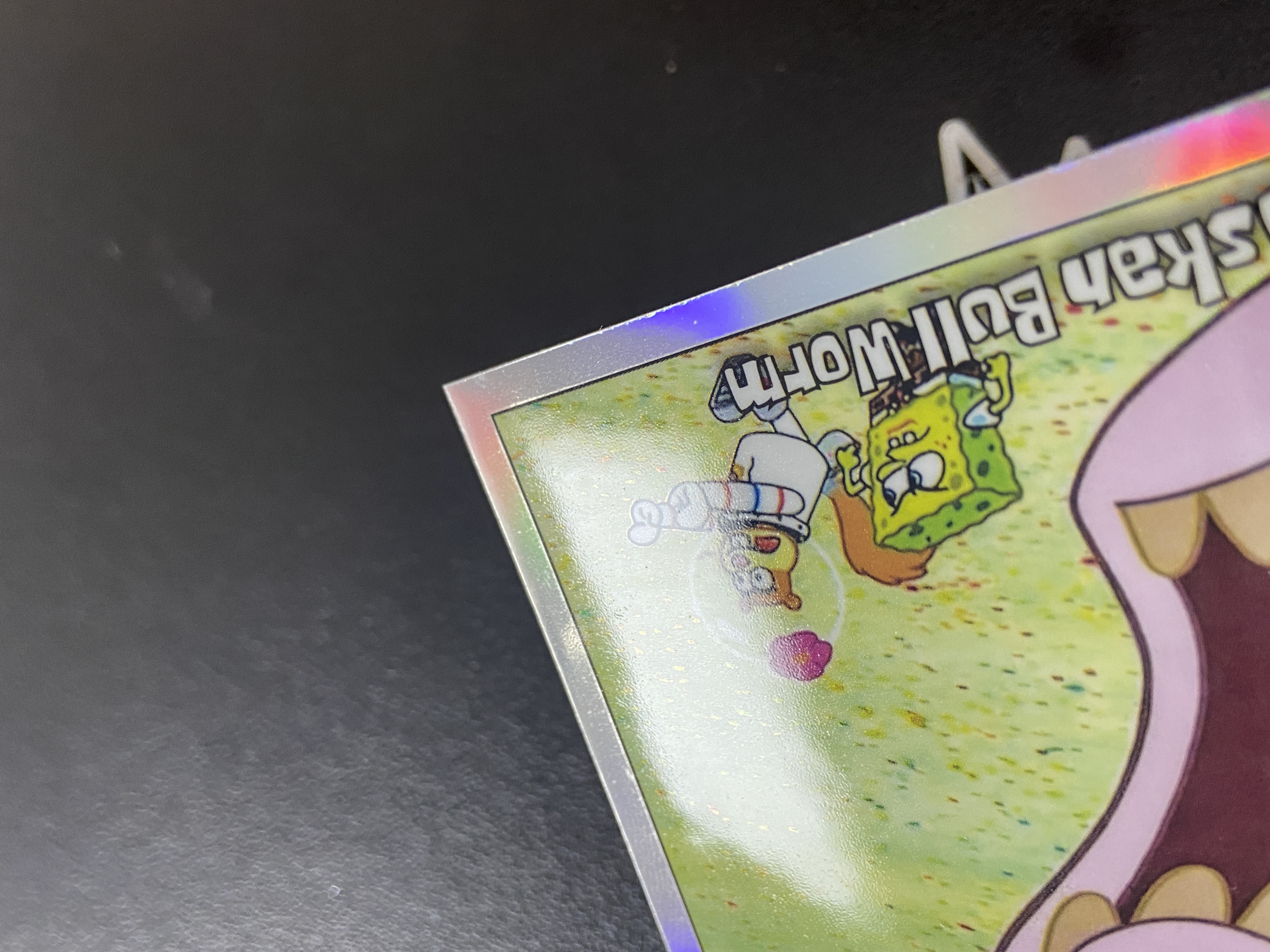 【暴怒代卖】2025 Topps Chrome 海绵宝宝 SpongeBob 25周年 元年 TC Alaskan Bull Worm 阿拉斯加牛虫 海绵宝宝 珊迪 银折 收藏必备 瑕疵如图|暴怒汤白F4