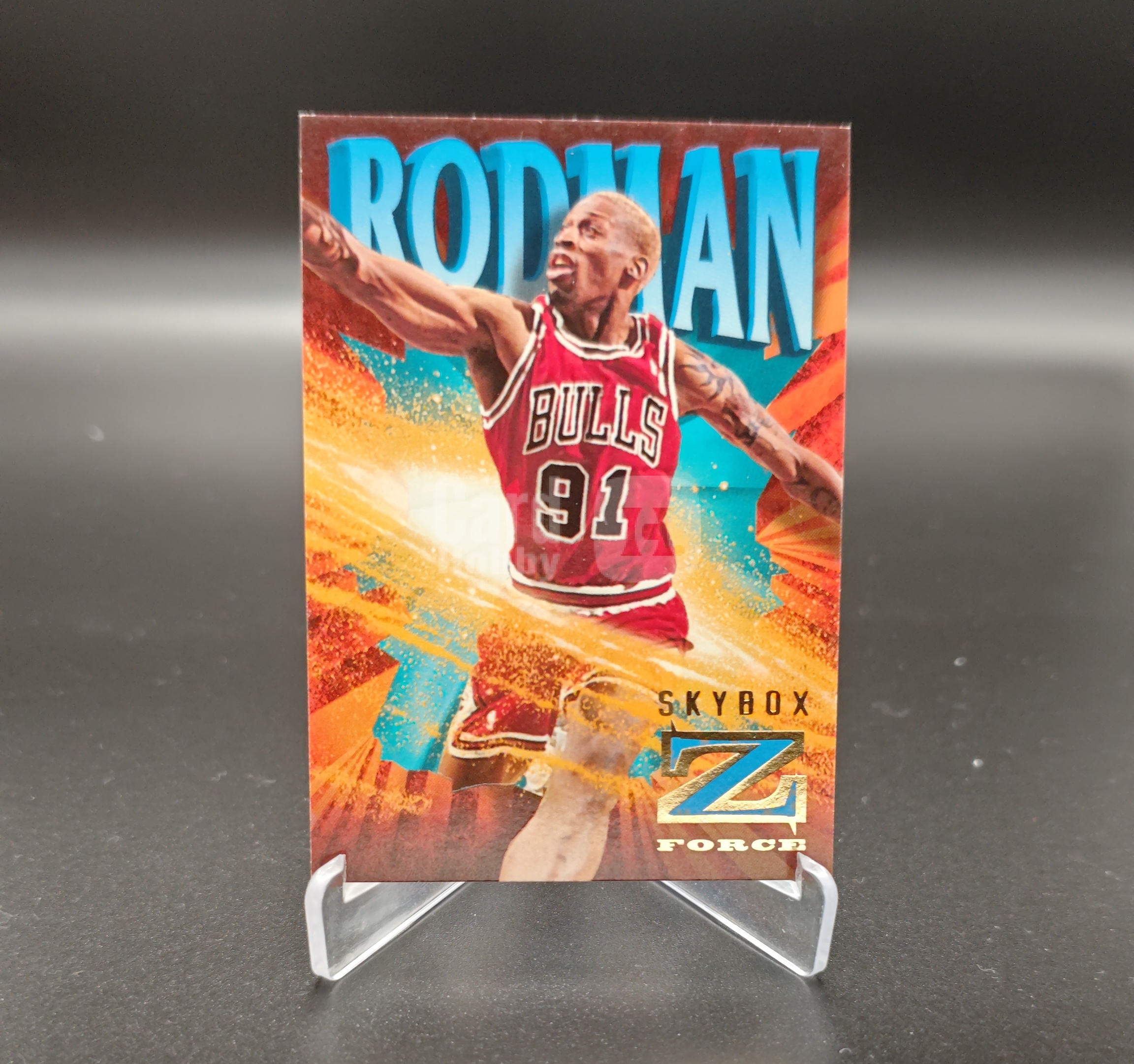 1996 SkyBox Z-Force Dennis Rodman #14 大虫 丹尼斯 罗德曼 乔丹队友 篮板王 芝加哥公牛 卡品如图