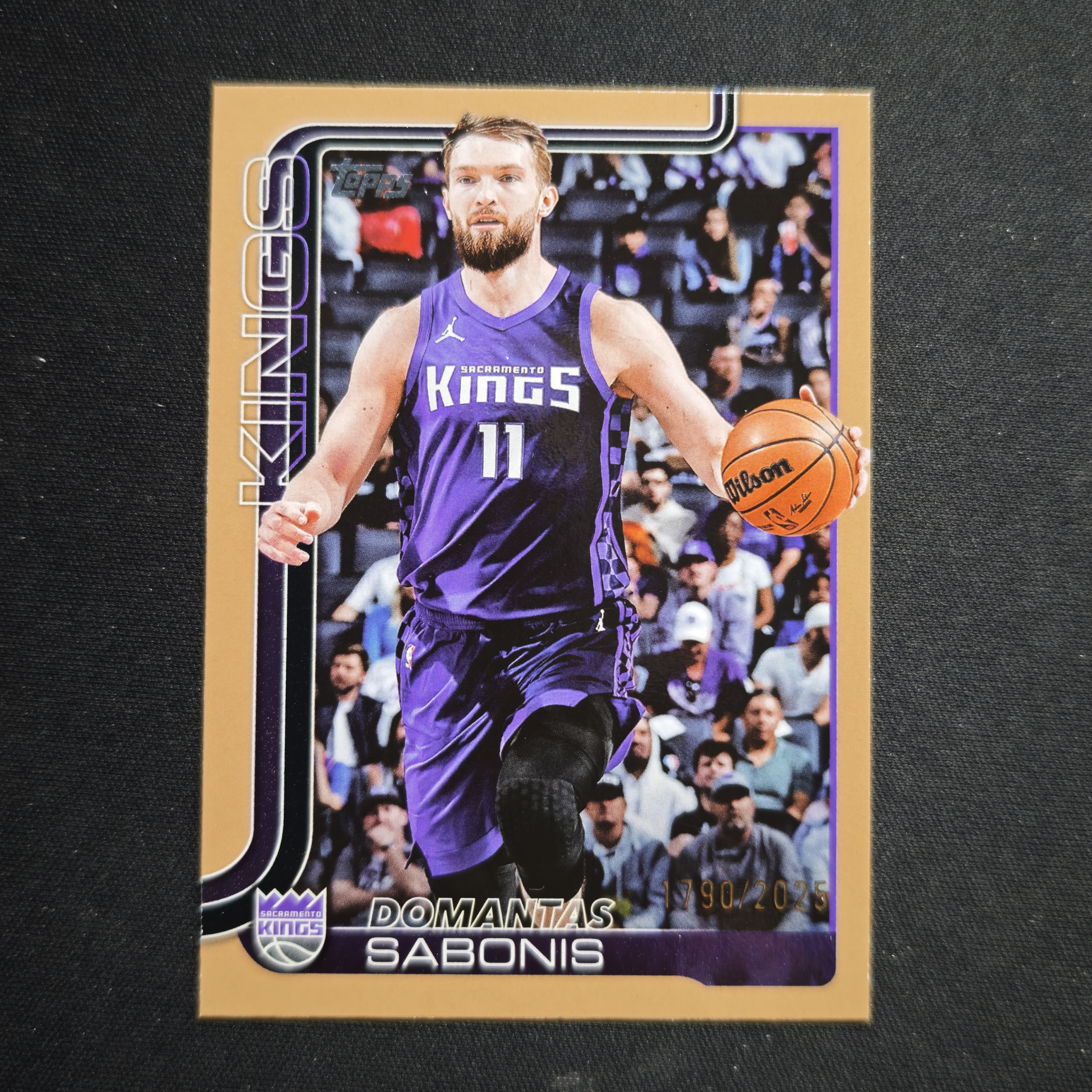 2025-26 Topps flagship Domantas Sabonis 旗舰系列 萨博尼斯 2025编 铜折 卡品如图【倍宗3