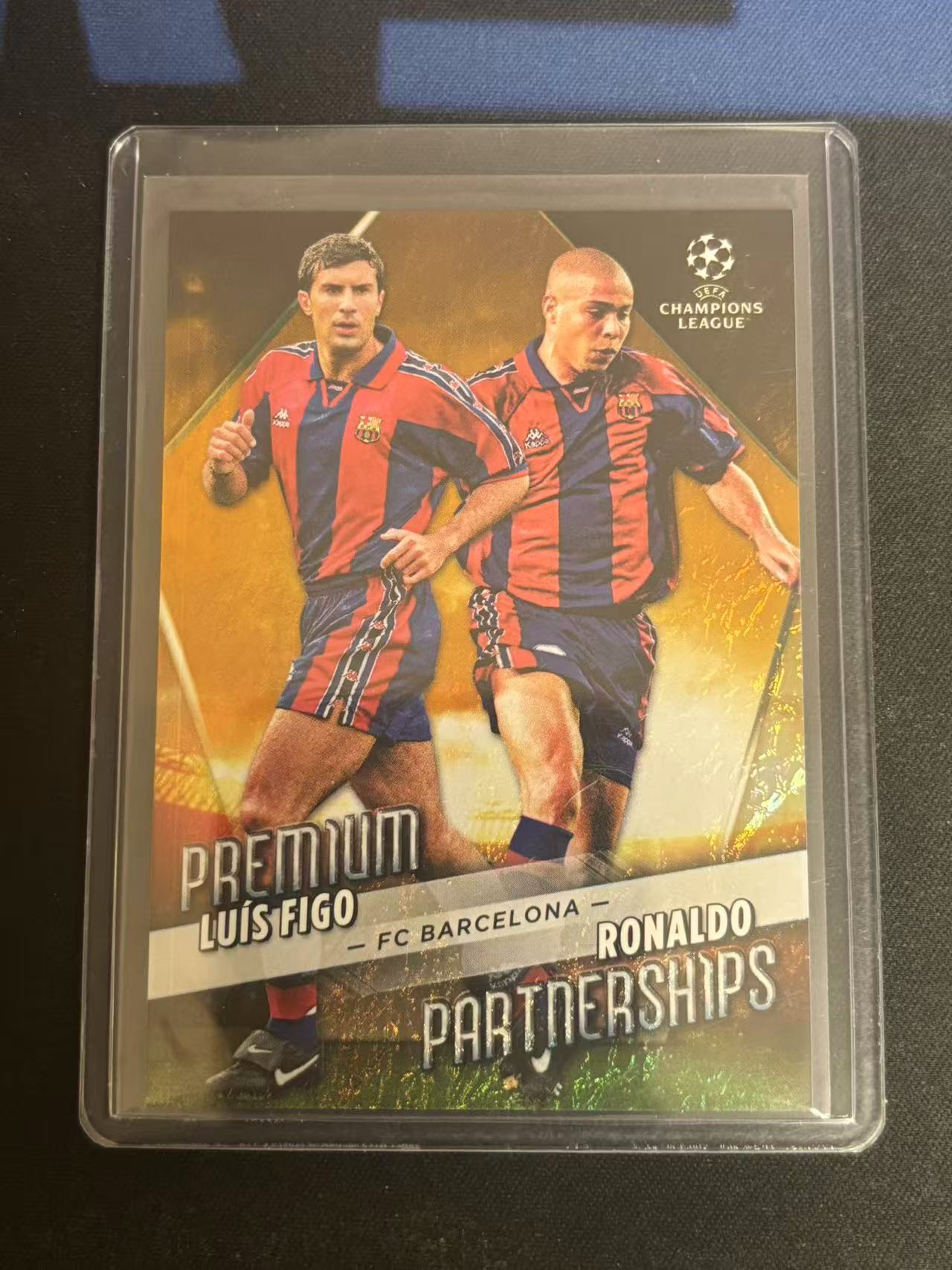 2022-23 Topps 碧玉 大罗菲戈 巴西 葡萄牙 大罗 罗纳尔多 RONALDO 菲戈 FIGO 双人特卡 限量25编 卡品如图