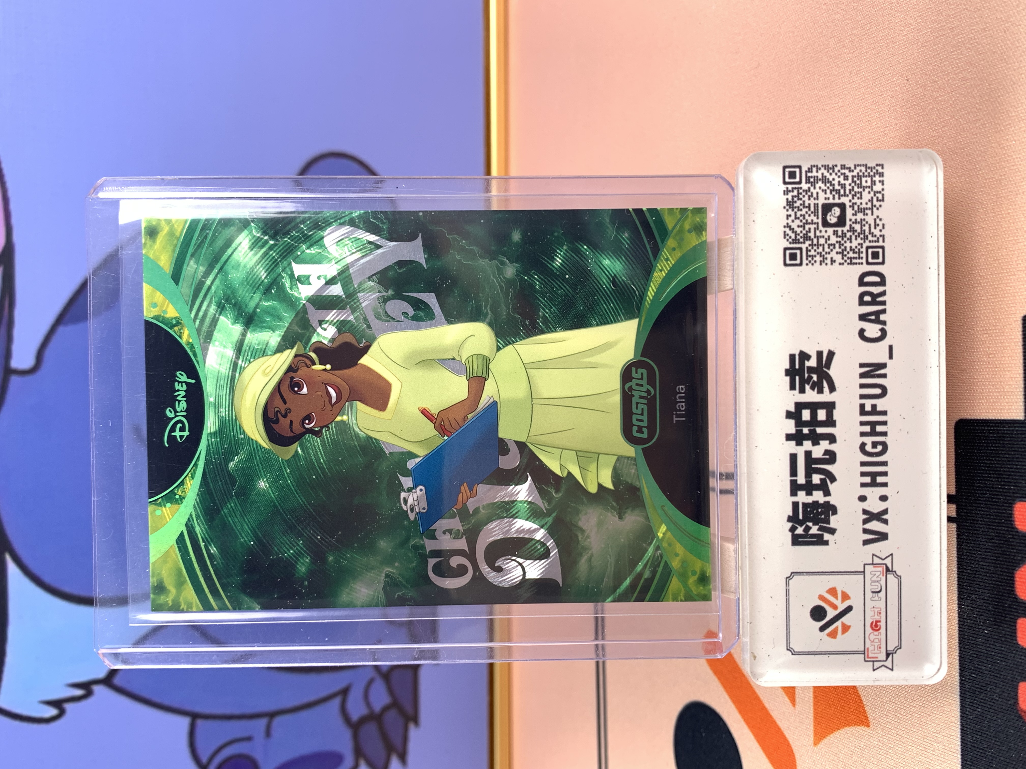 2025 Kakawow Disney 迪士尼cosmos 蒂安娜 绿折/25 chill特卡 卡品如图 关联:米奇 米妮 史迪奇 小熊维尼 乐佩 艾莎 贝儿 爱丽儿 topps