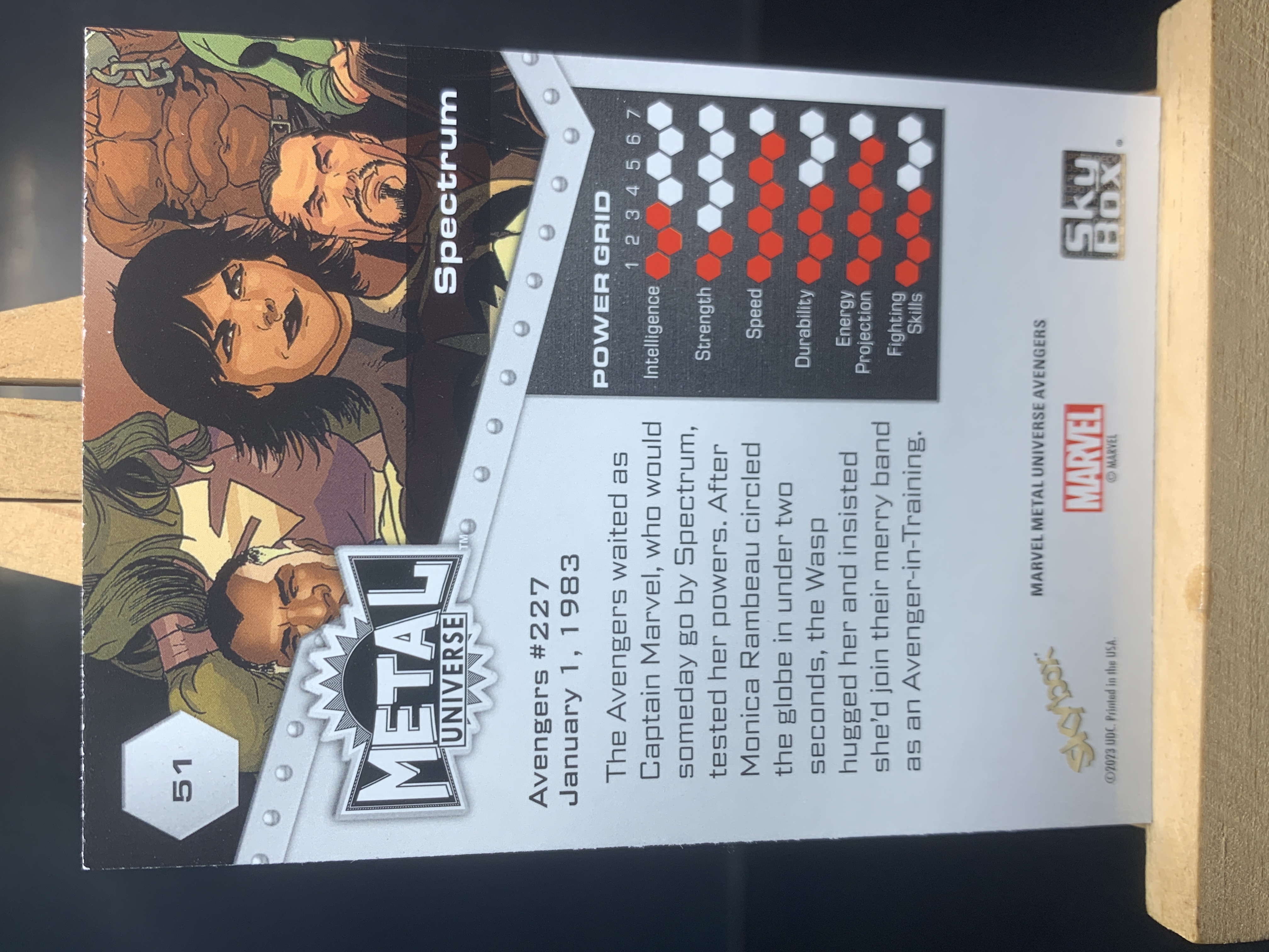 (B5) 2023 SKY BOX MARVEL 漫威 BASE 光谱 实卡好看 收藏凑套必备 卡品如图 !!!