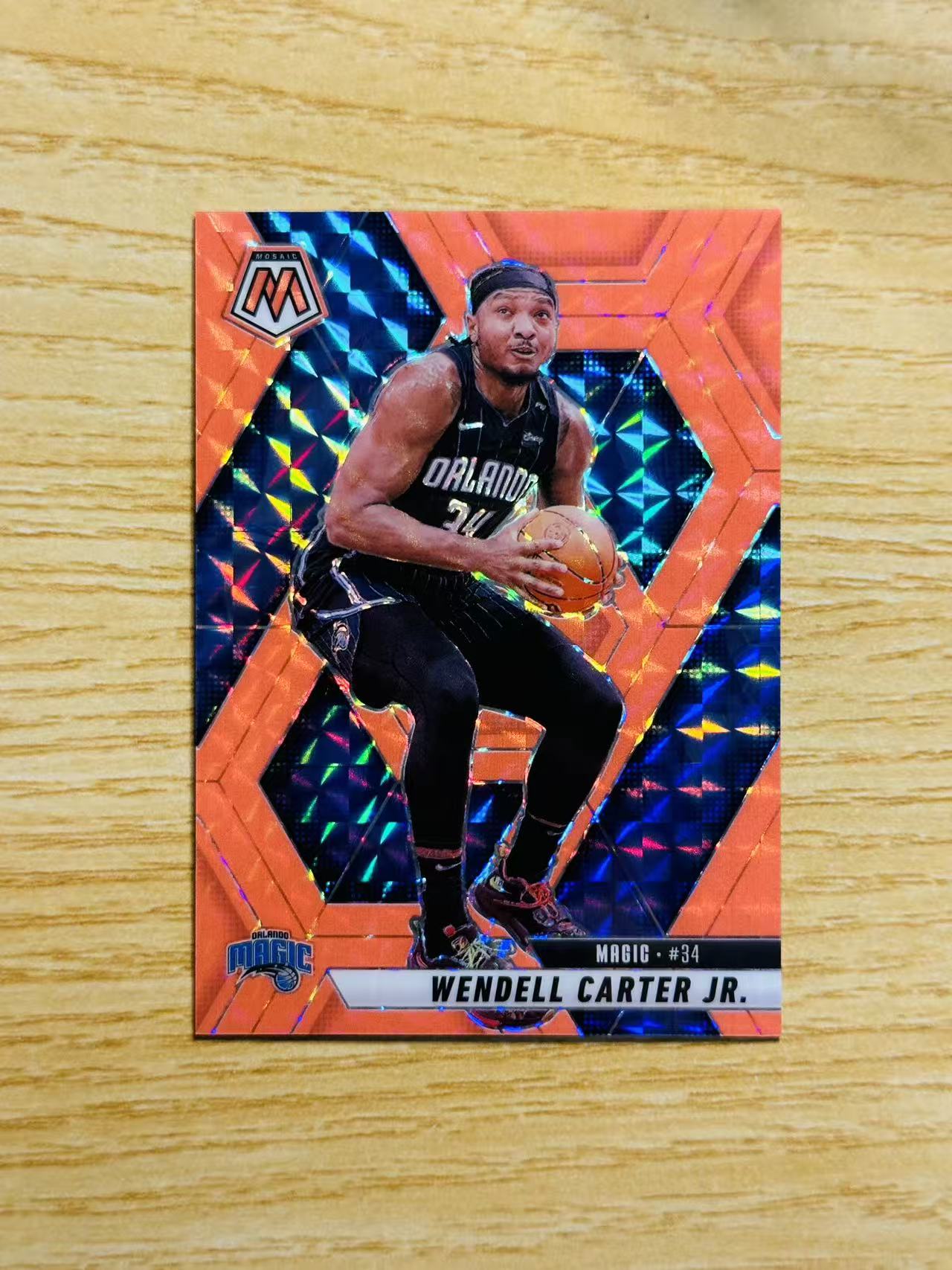 2024-25 Panini Mosaic Wendell Carter Jr. 嘿嘿代卖 马赛克 温德尔 卡特 75编 01/75编 首编 魔术 收藏必备