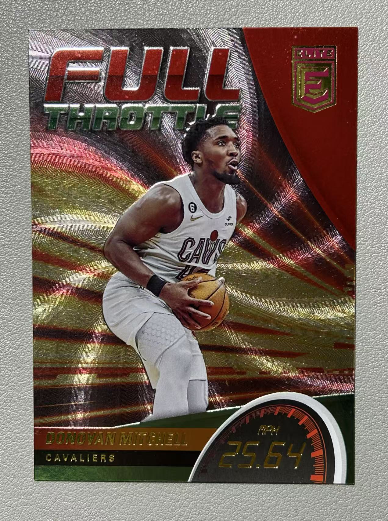 【阿泽代卖】2022-23 Panini Elite 精英 Donovan Mitchell 骑士 多诺万 米切尔 大米球 折射 Full Throttle 竞速特卡 选图巨帅 卡品如图 介意勿拍