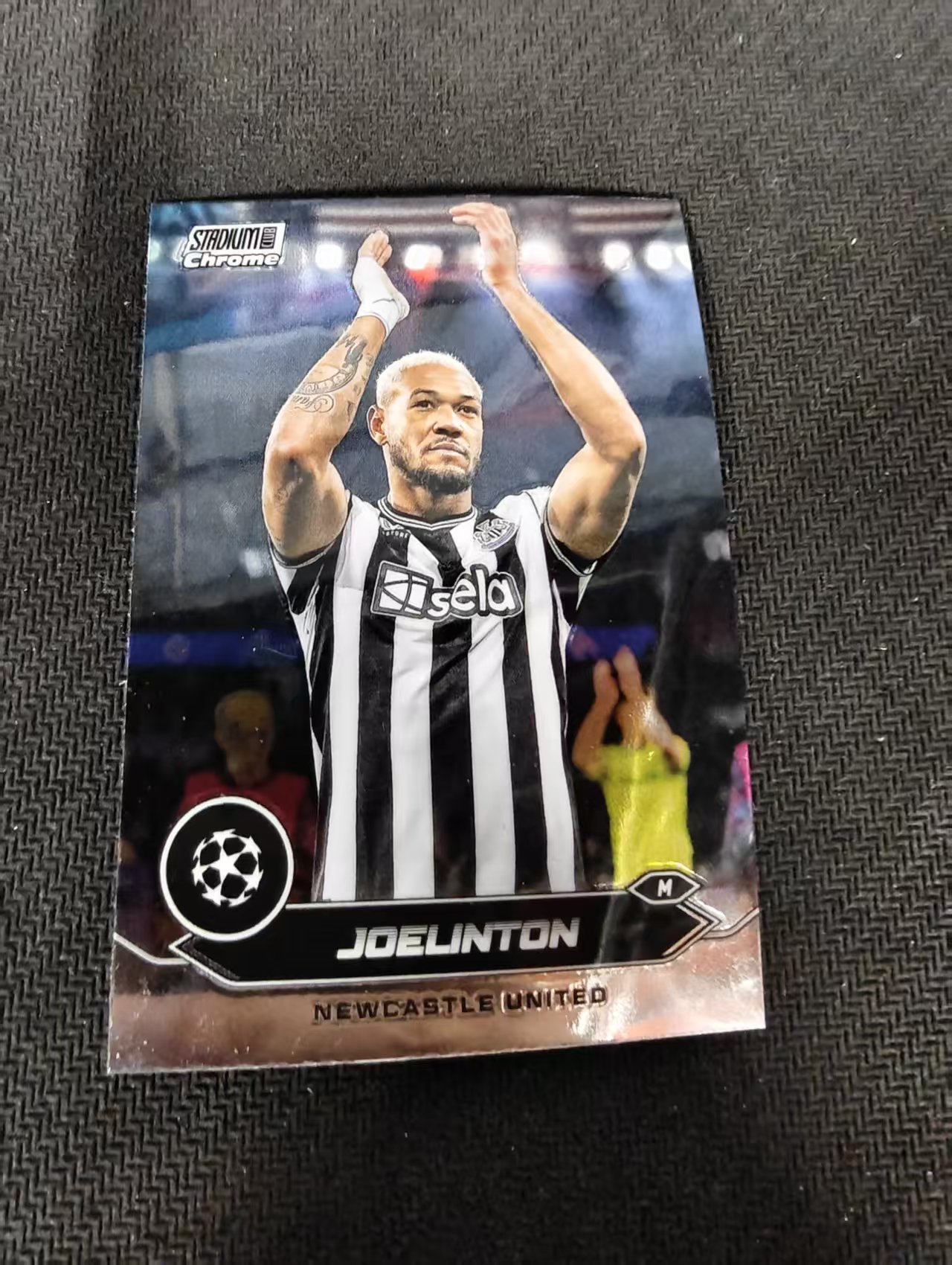 【可合并,不累计】2024 Topps Stadium Club Chrome Joelinton 乔林顿 纽卡斯尔联 竞技场 欧冠 不保卡品 介意勿拍 #46