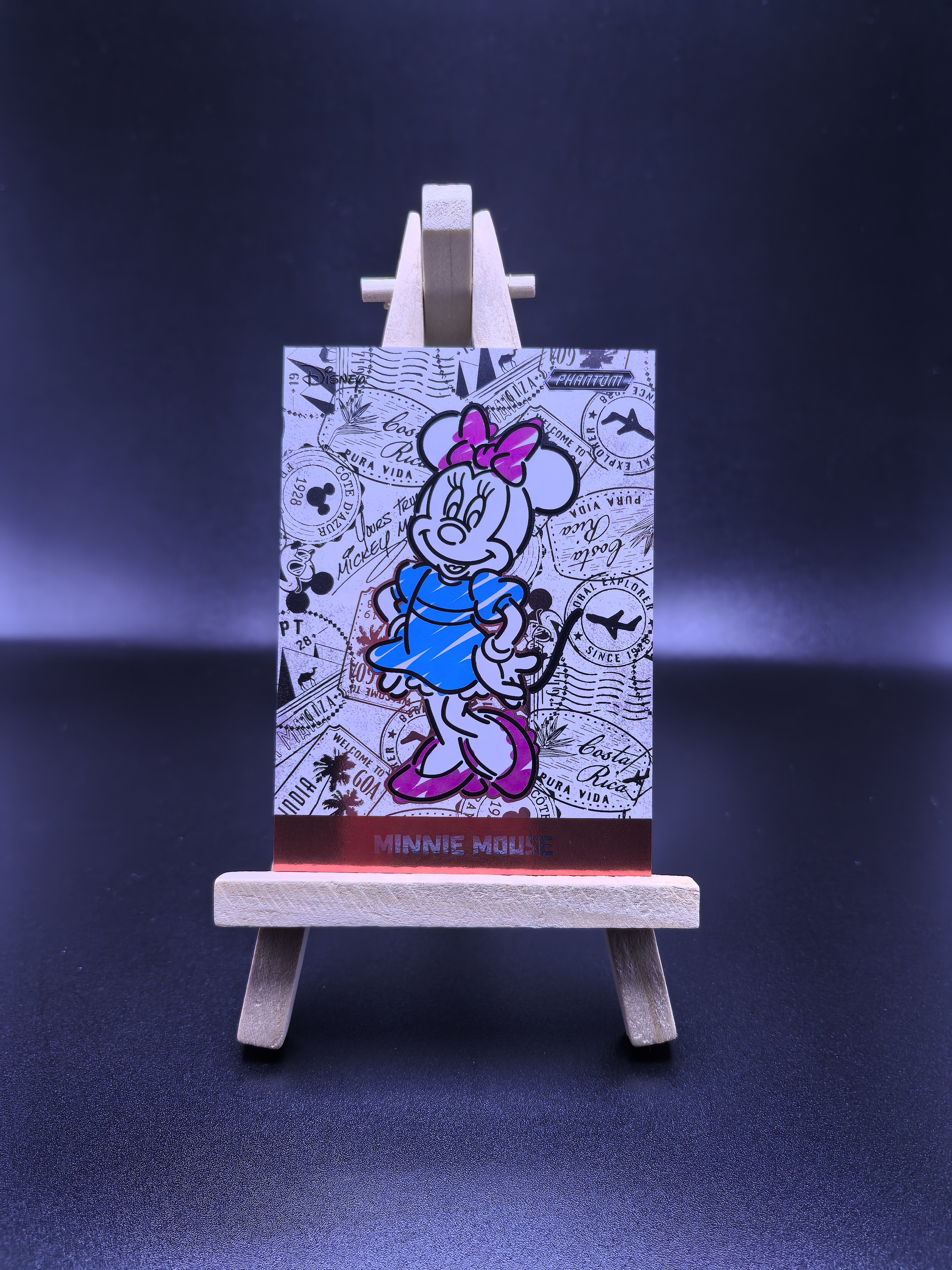 2025 Kakawow 卡卡沃 Phantom Disney 迪士尼 Minnie Mouse 米奇老婆 米妮 双层贴纸卡 限量189编 ssp 大比例 卡品如图(NGU)