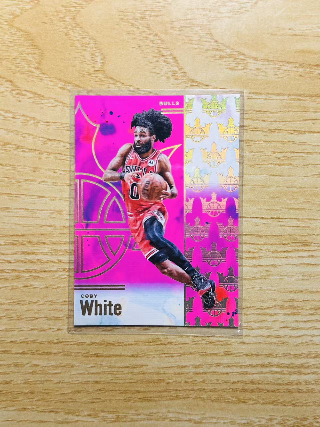 2024-25 Panini Court Kings Coby White 嘿嘿代卖 油画 科比 怀特 99编 闪版 公牛 收藏必备
