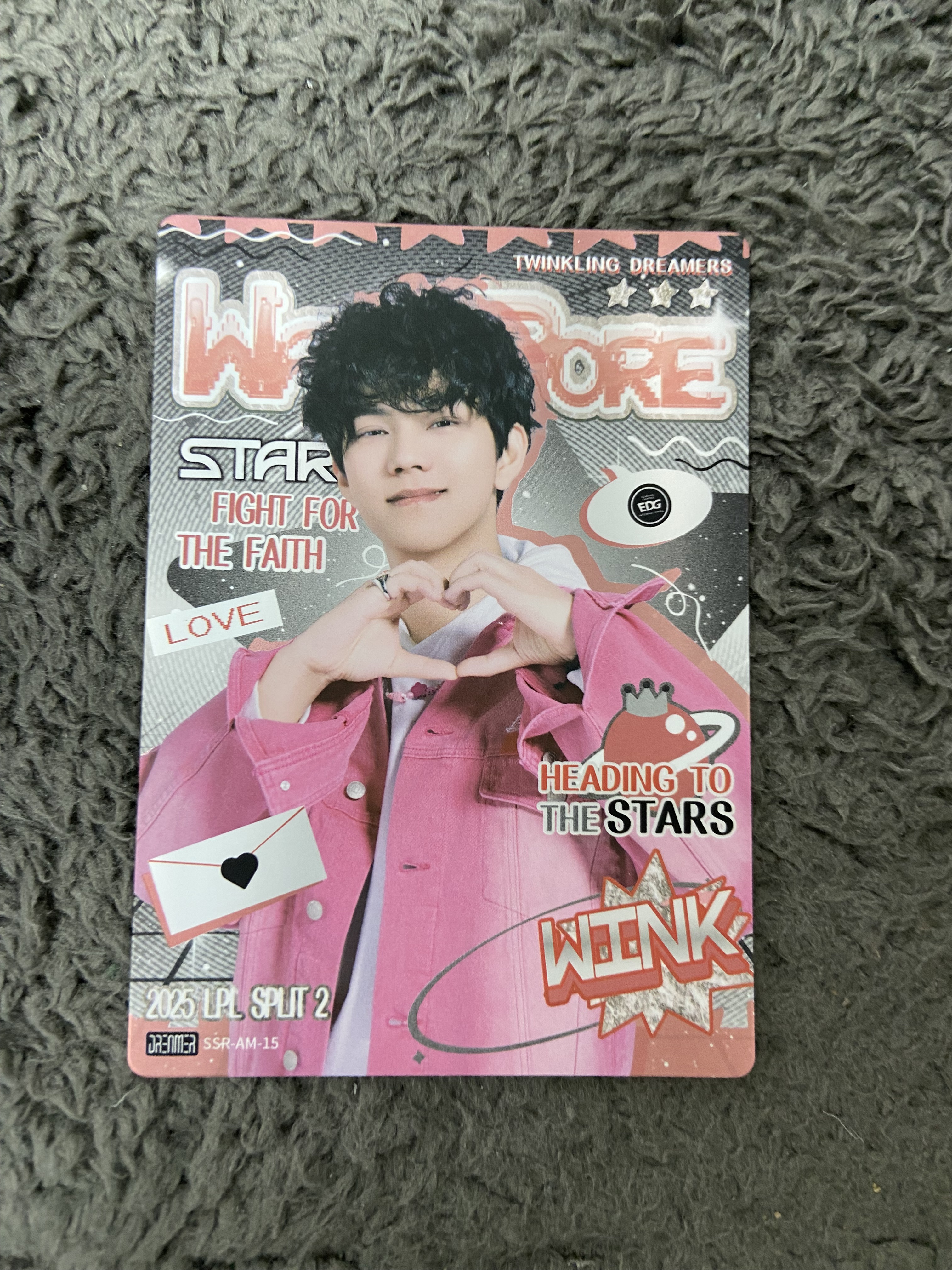 2025 Buffun LPL Wink 古早杂志特卡 EDG 不凡玩品 星火逐梦 英雄联盟 饭总