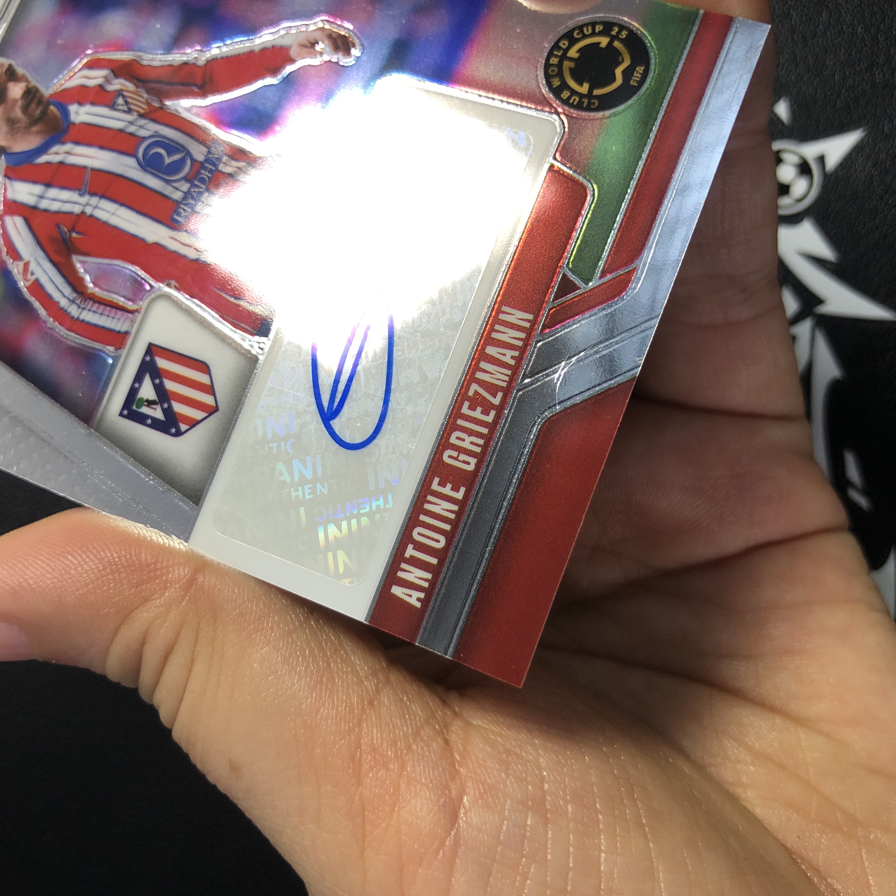 【拔脚代卖】2025 Panini Prizm FIFA Club World Cup世俱杯 Antoine Griezmann 格列兹曼 法国 巴萨 马竞 签字收藏必备 瑕疵如图|拔脚强哥BC3