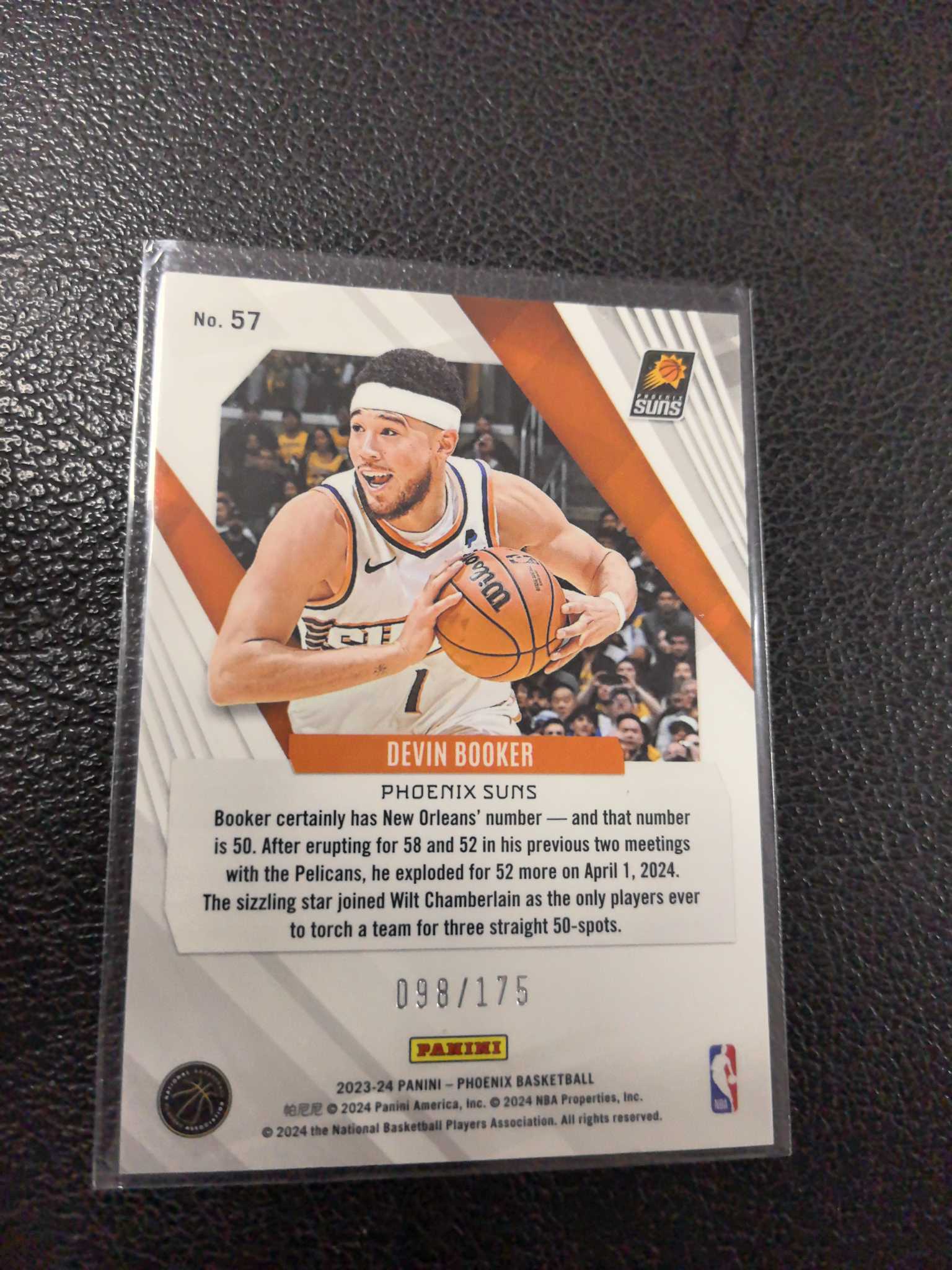 2023-24 德文 布克 175编 太阳 粉折 镭射 折射 凤凰 12-2