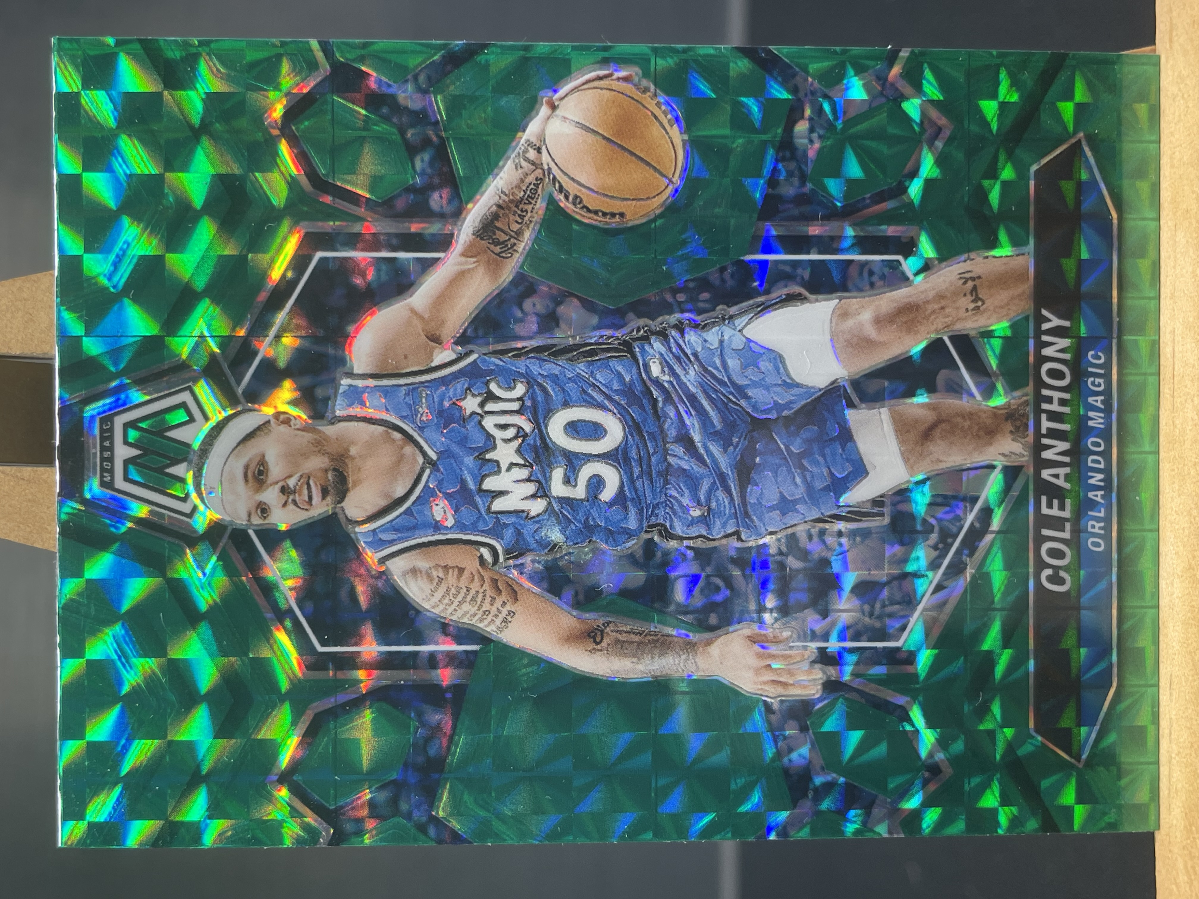(A5) 2023-24 PANINI 马赛克系列 折射 科尔安东尼 魔术 近期大热球星 收藏凑套必备 卡品如图!!!