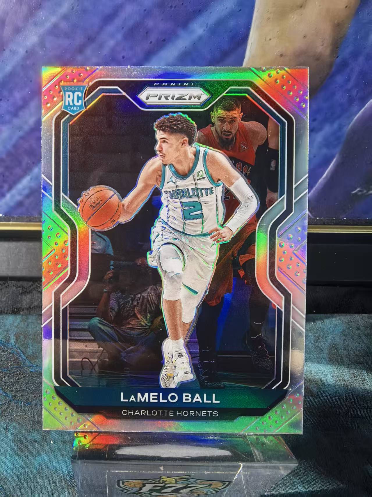 2020-21 Panini Prizm LaMelo Ball Pz 黄蜂 新秀RC 拉梅洛 鲍尔 三球 银折 正银折 base 值得珍藏 凑套 微瑕 收藏必备 狗夏