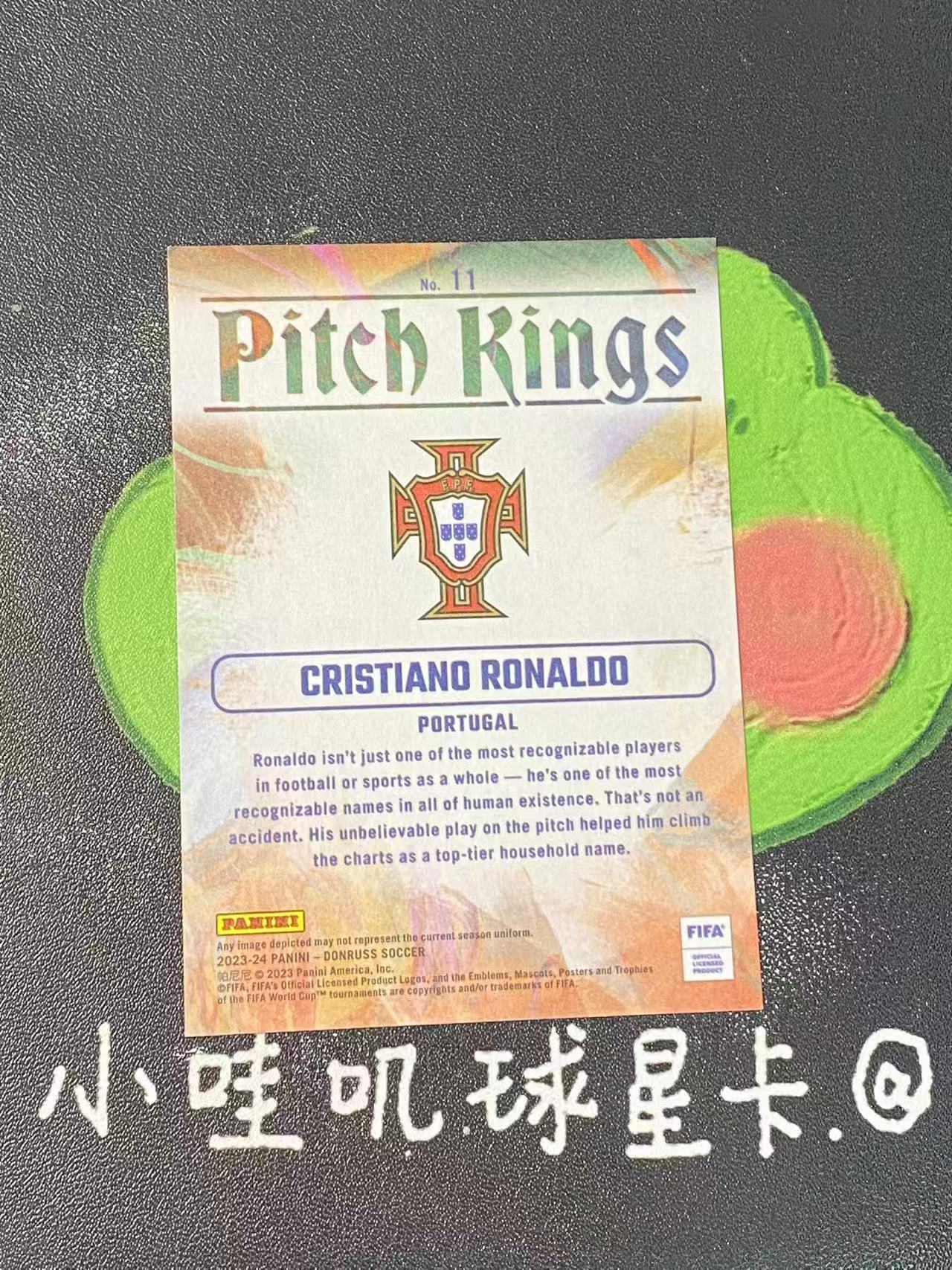 2023-24 Panini Donruss Cristiano Ronaldo 杜蕾斯 葡萄牙 C罗 皇马 曼联 油画 金球先生 微瑕如图【ZYP代拍】LS90