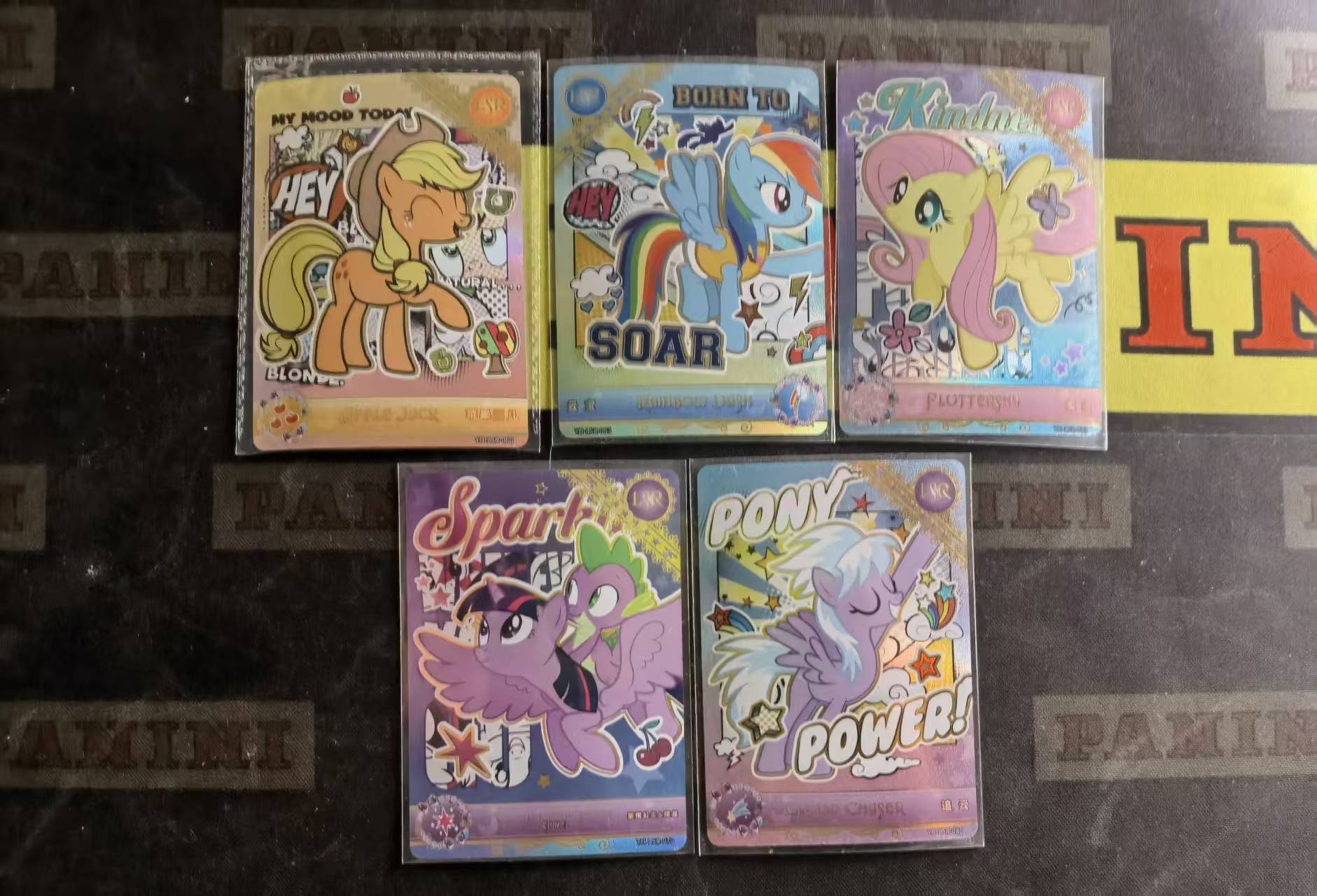 【DLDL拍卖】卡游 小马宝莉 LSR lot5 部分原膜 第4组【卡边角表面见图】