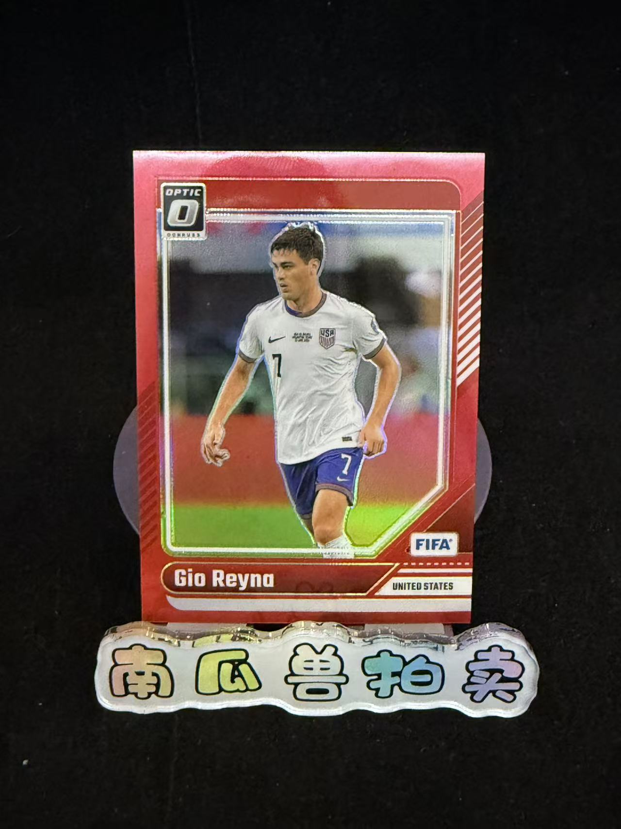 2024-25 Panini Donruss GIO REYNA 杜蕾斯 雷纳 美国 299编 红折 折射 不保卡品 南瓜兽瓜哥12.1